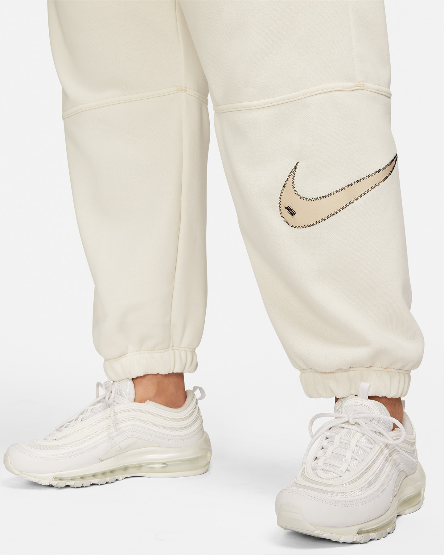 Pantalone NIKE SWOOSH W - Bianco - 2 | Cisalfa Sport