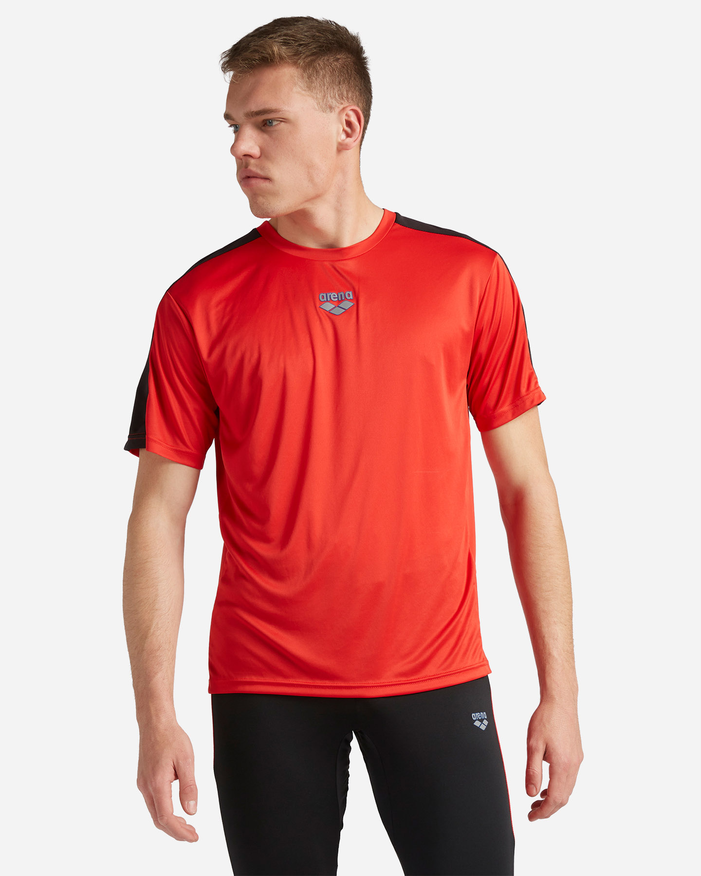 T-shirt running ARENA ATHLETIC RUN M - Rosso - 0 | Cisalfa Sport