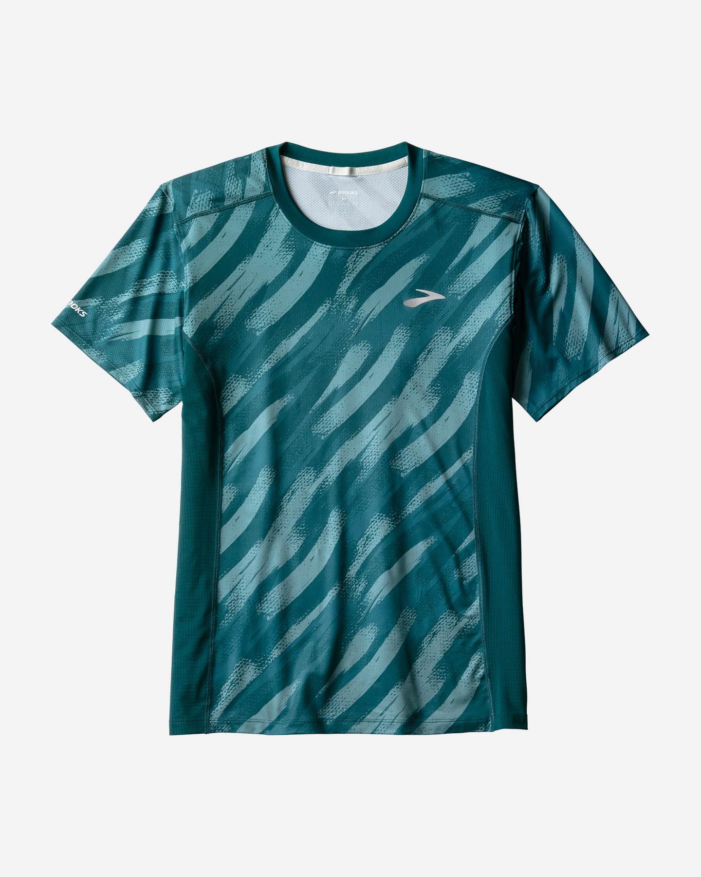 T-shirt running BROOKS ATMOSPHERE 3.0 M - Verde - 0 | Cisalfa Sport