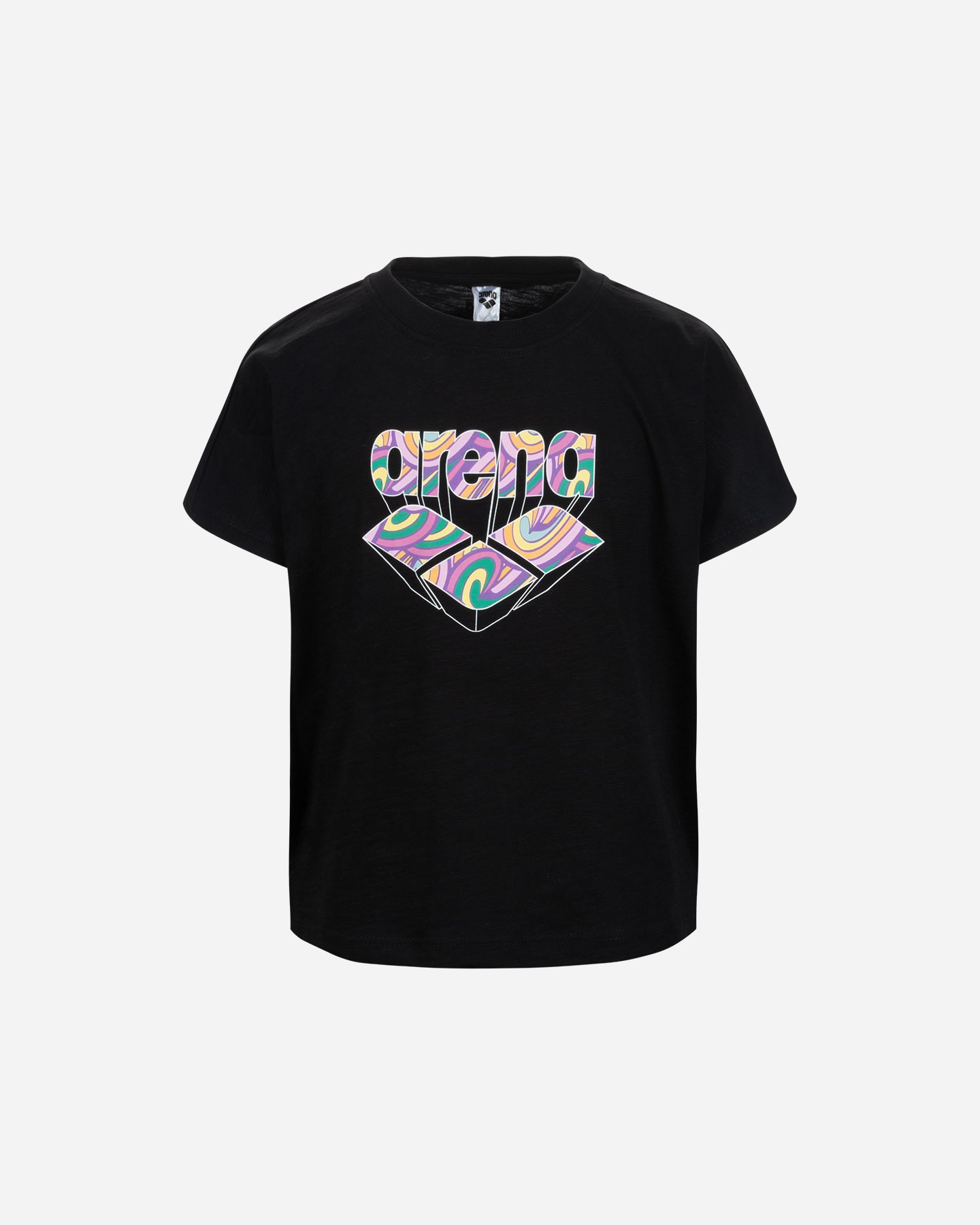 T-shirt ARENA BASIC ATHLETICS JR - Nero - 0 | Cisalfa Sport