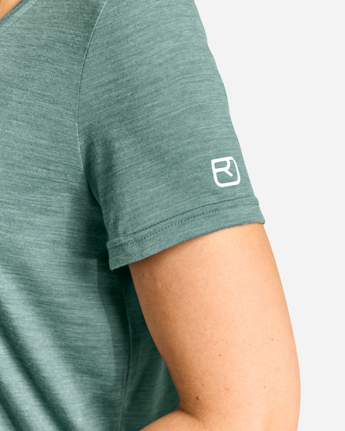 T-shirt ORTOVOX 120 COOL TEC CLEAN W - Grigio - 2 | Cisalfa Sport