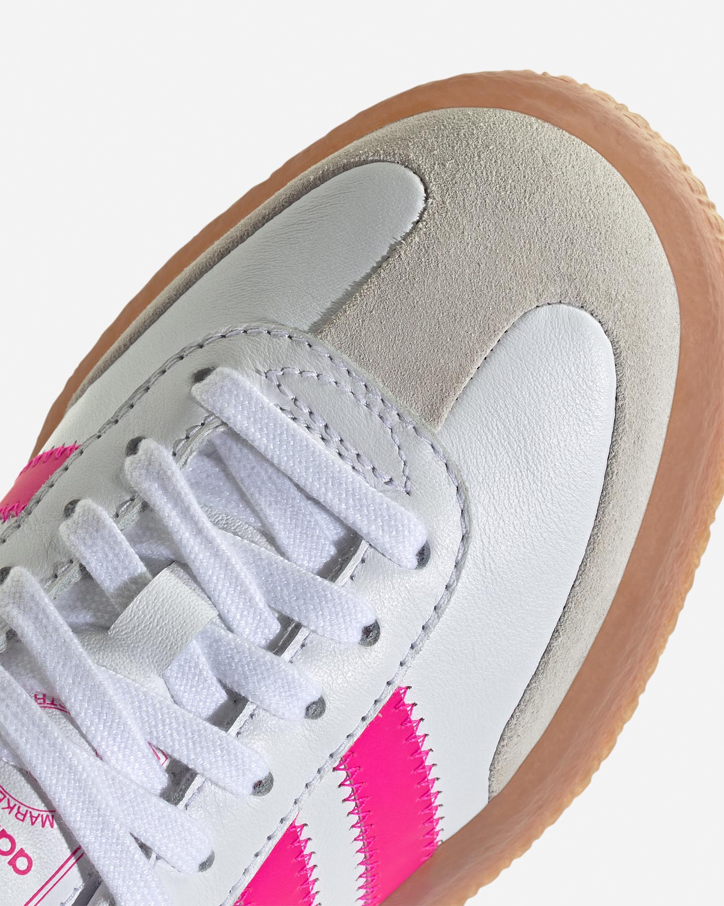 Scarpe sneakers ADIDAS SAMBA GS JR - Bianco - 5 | Cisalfa Sport