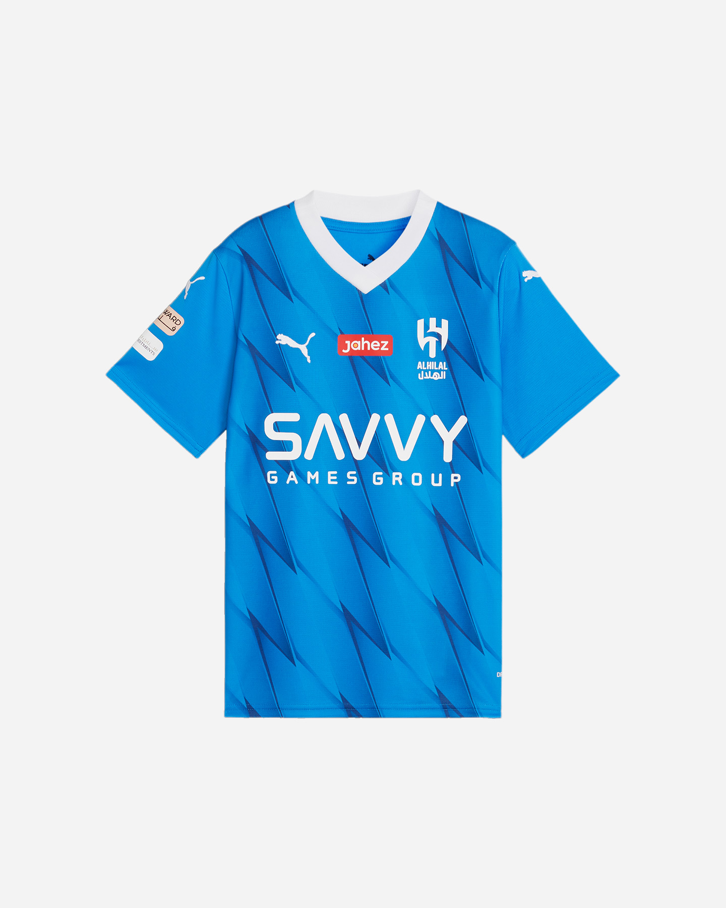 Maglia calcio ufficiale PUMA AL HILAL NJR HOME 24-25 JR - Azzurro - 0 | Cisalfa Sport