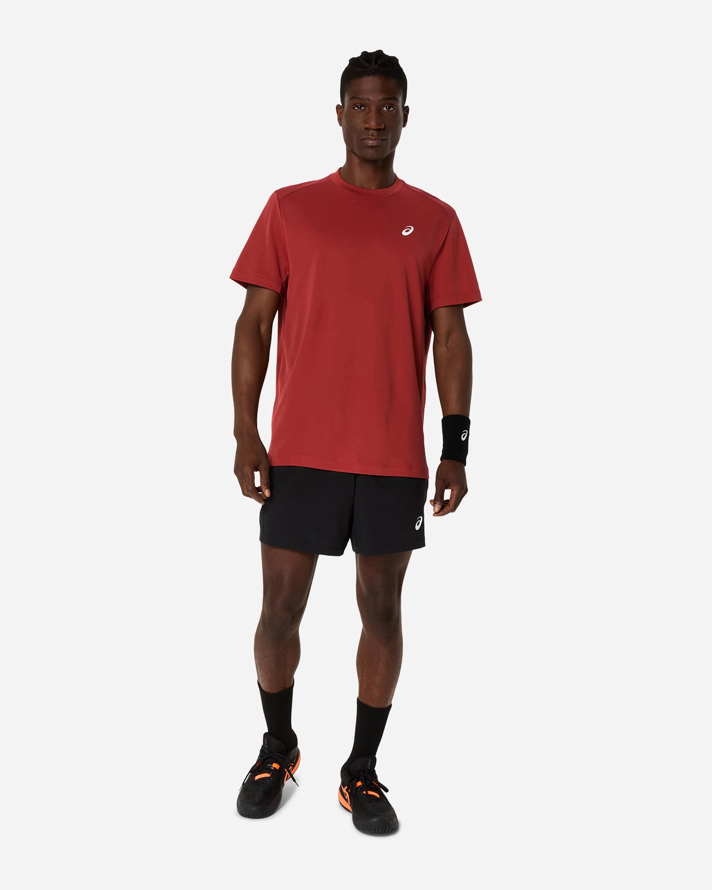 T-shirt tennis ASICS COURT M - Rosso - 3 | Cisalfa Sport