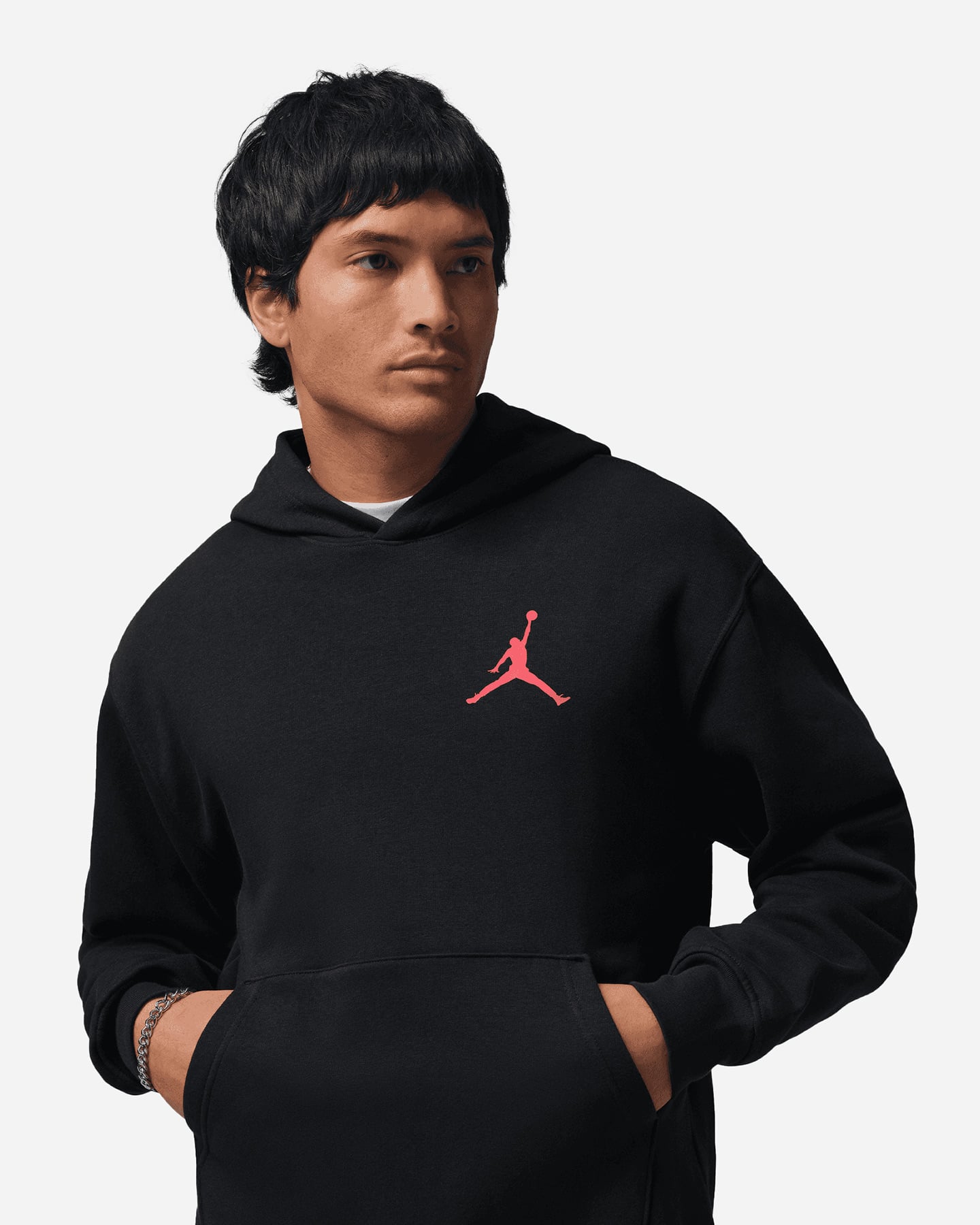 Nike Small Logo M - Felpa - Uomo - Nero