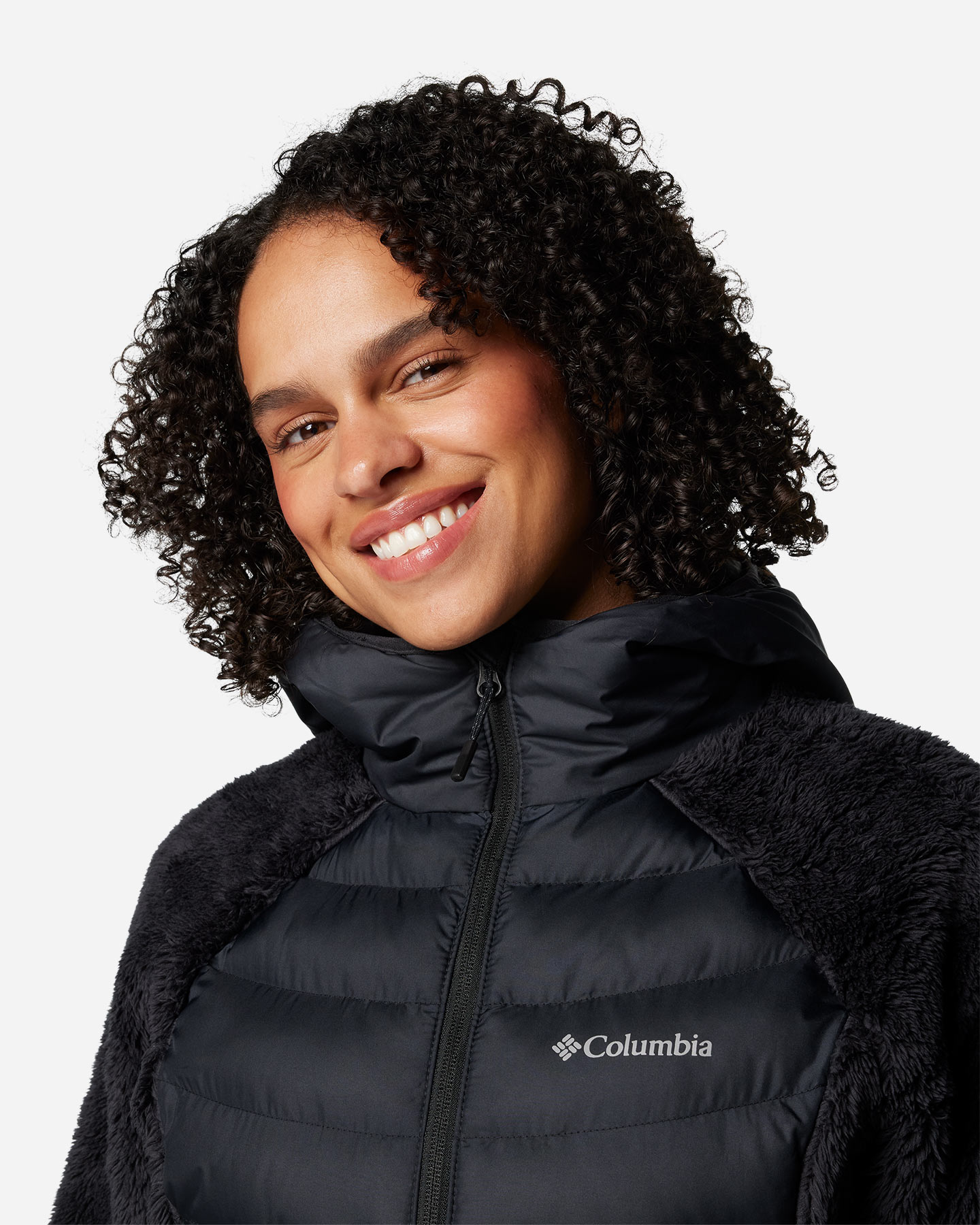 Giacca outdoor COLUMBIA POWDER LITE W - Nero - 4 | Cisalfa Sport