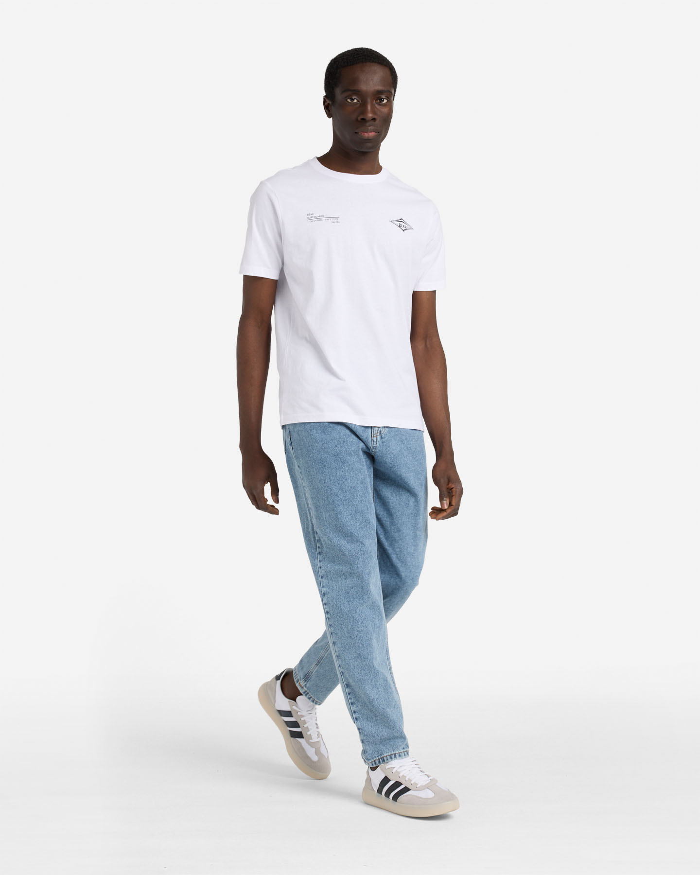 T-shirt BEAR WAVES AFTER WAVES M - Bianco - 2 | Cisalfa Sport