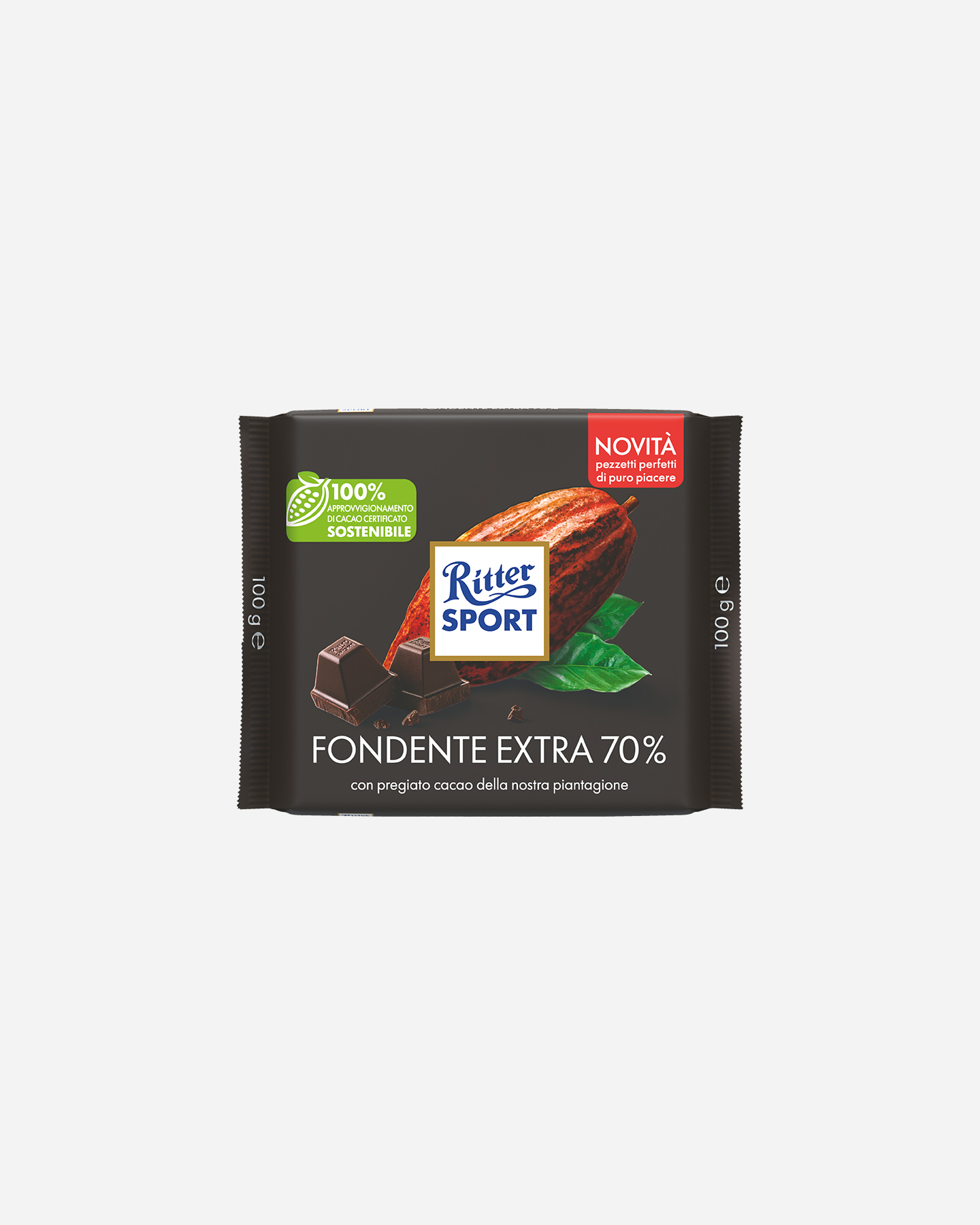 Energetico RITTER SPORT FONDENTE EXTRA 70%  - Nero - 0 | Cisalfa Sport