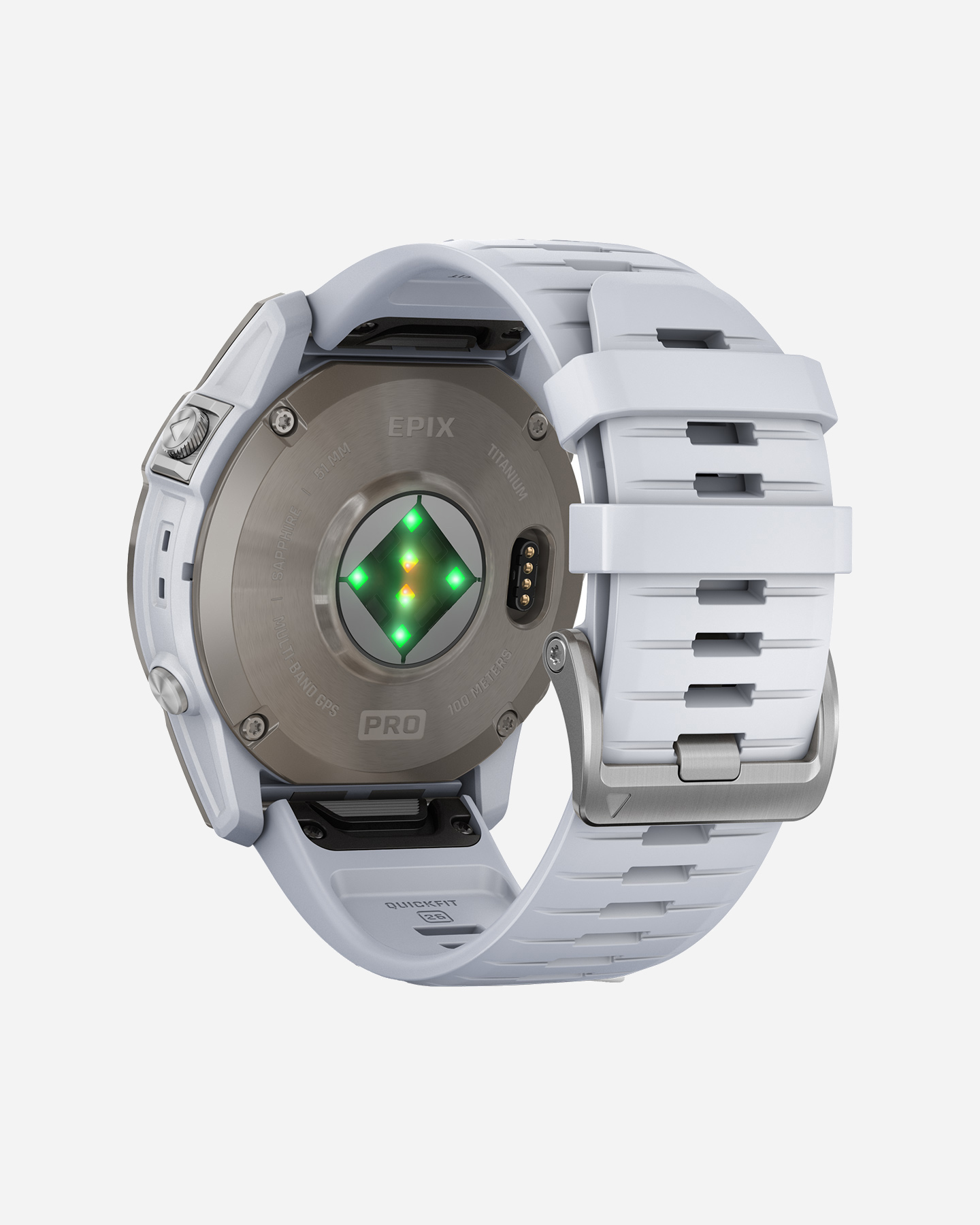 Orologio multifunzione GARMIN EPIX PRO 51MM SAPH  - Bianco - 4 | Cisalfa Sport