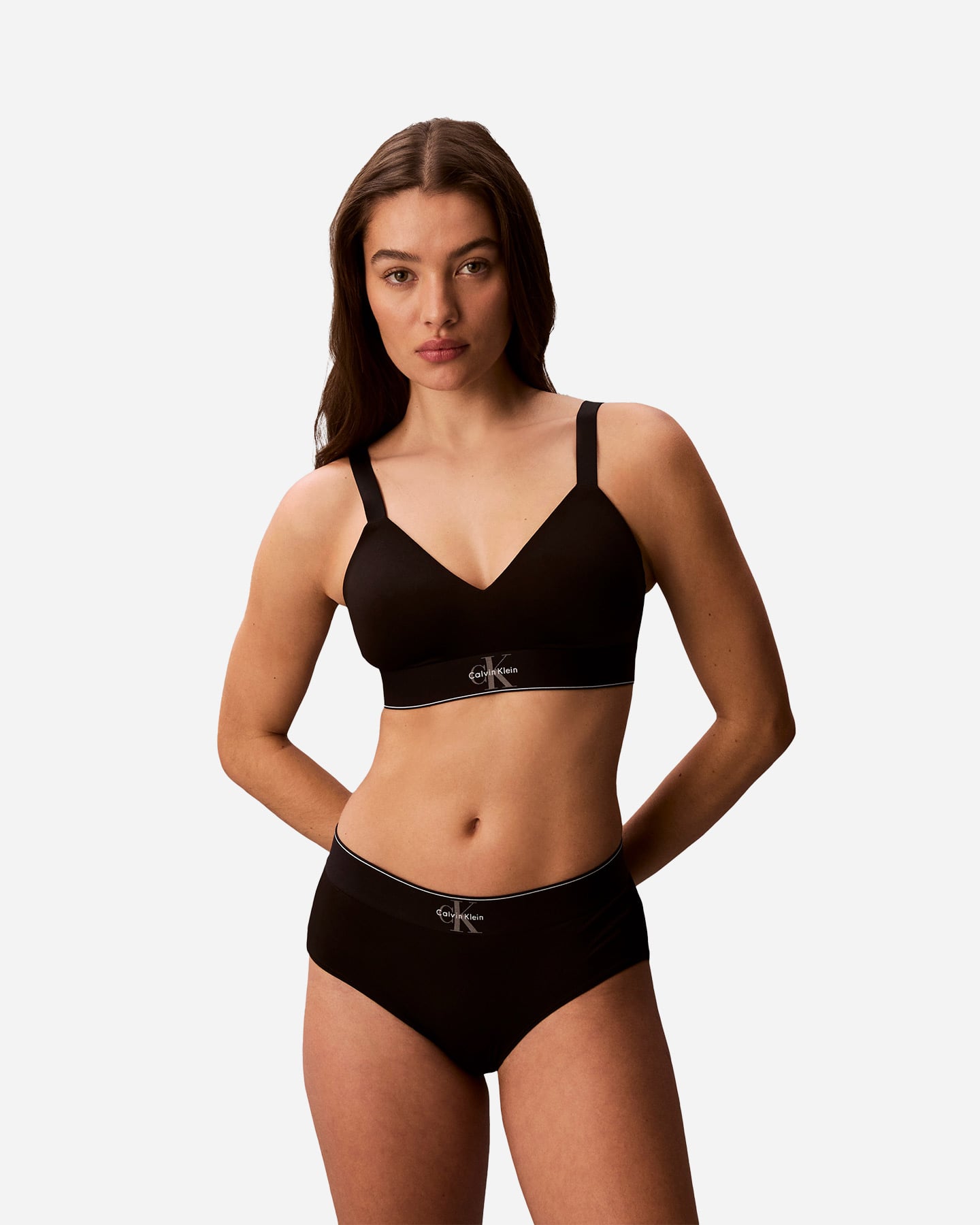 Reggiseno CALVIN KLEIN UNDERWEAR GRAPHIC MONOGRAM W - Nero - 3 | Cisalfa Sport