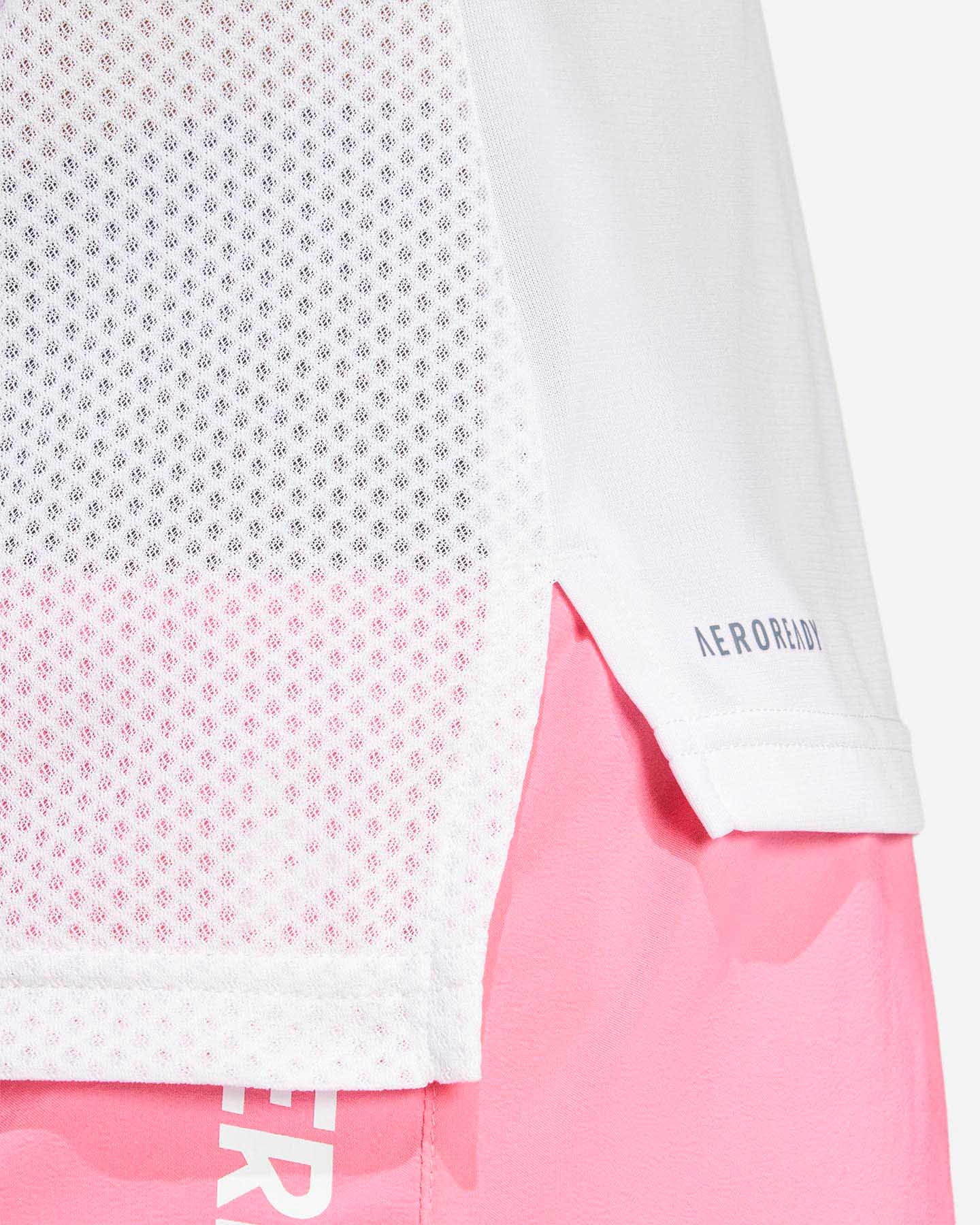 T-shirt running ADIDAS AGR W - Bianco - 4 | Cisalfa Sport