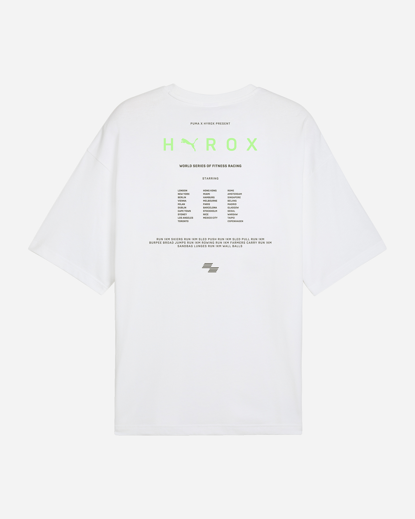 T-shirt training PUMA CLOUDSPUN HYROX W - Bianco - 1 | Cisalfa Sport