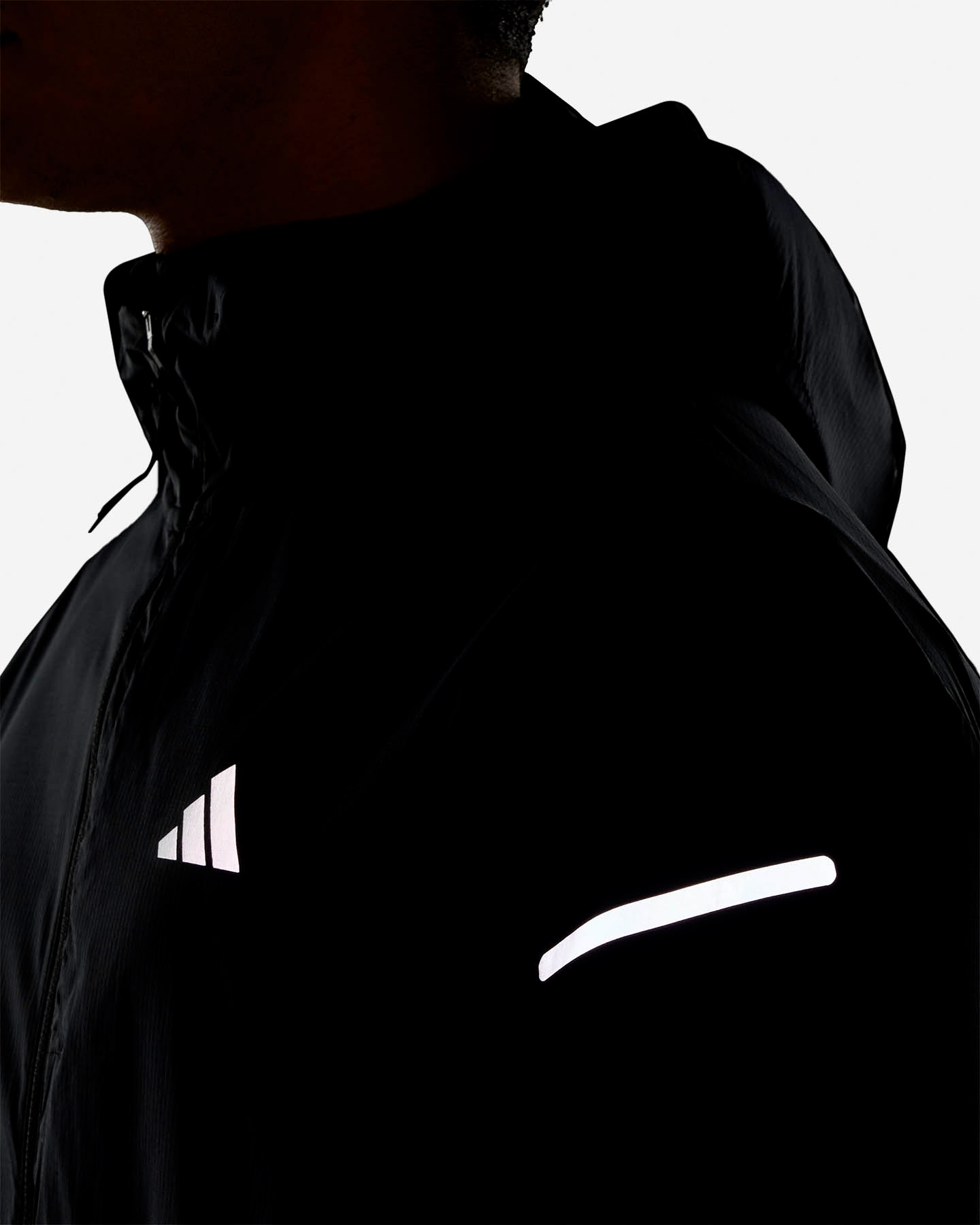 Giacca running ADIDAS ULTIMATE M - Nero - 5 | Cisalfa Sport