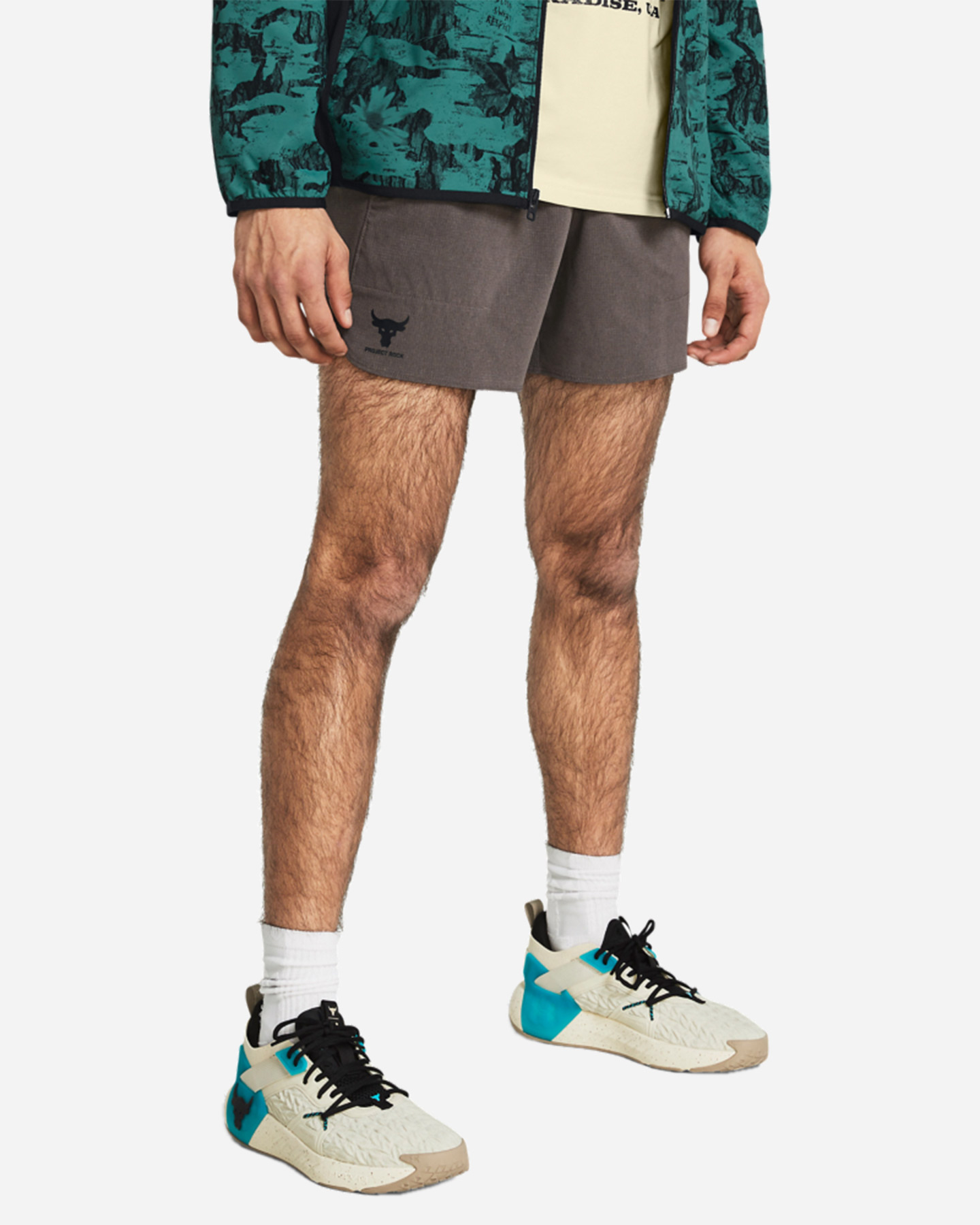 Pantaloncini UNDER ARMOUR THE ROCK CAMP M - Verde - 2 | Cisalfa Sport