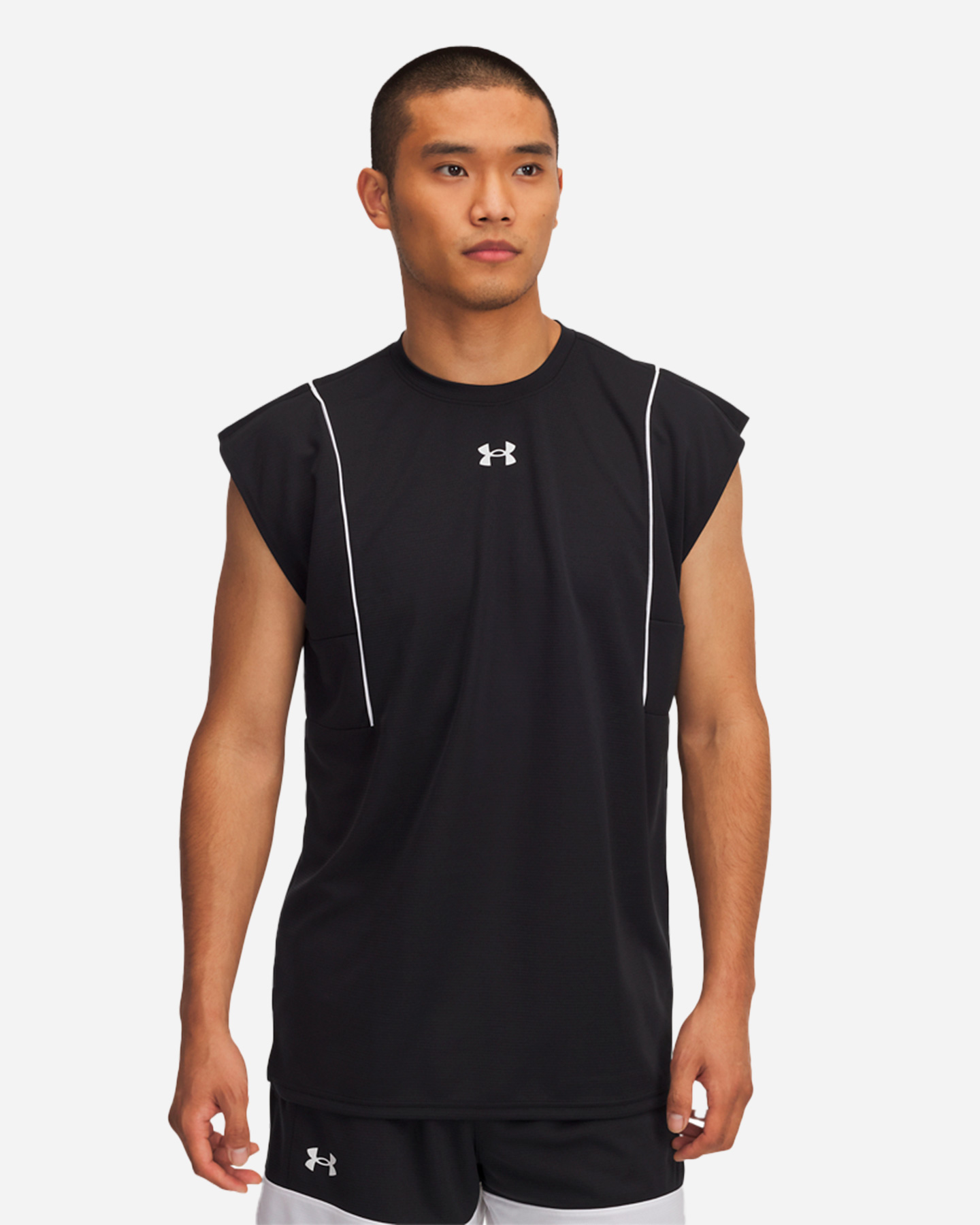 Maglia basket UNDER ARMOUR COURT M - Nero - 0 | Cisalfa Sport