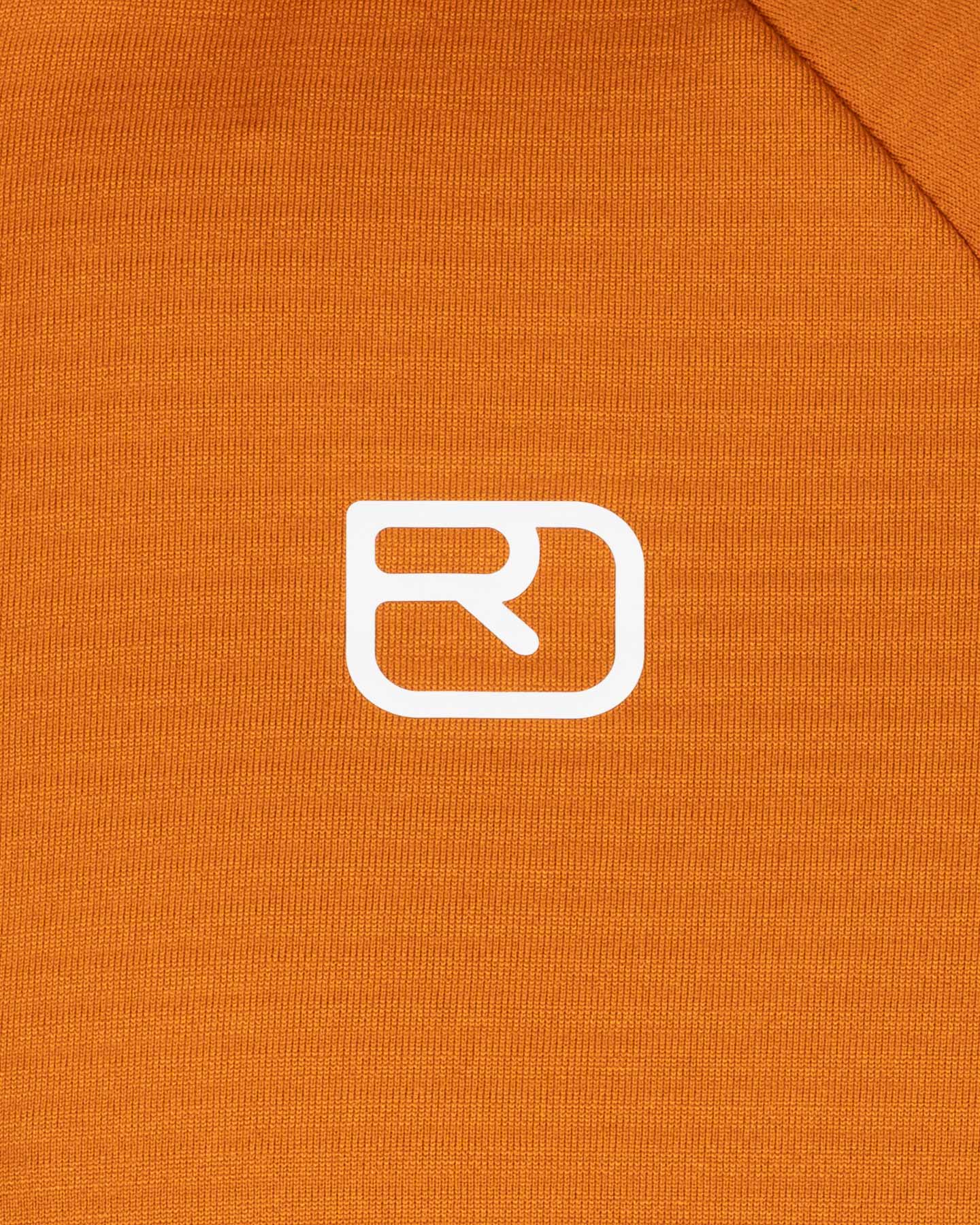 Pile ORTOVOX FLEECE RIB M - Arancione - 2 | Cisalfa Sport