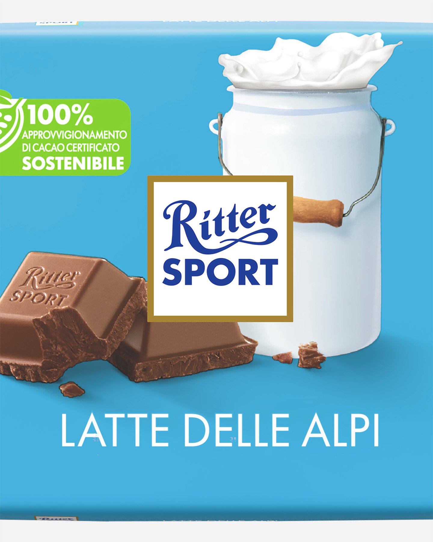 Energetico RITTER SPORT LATTE DELLE ALPI  - Azzurro - 1 | Cisalfa Sport