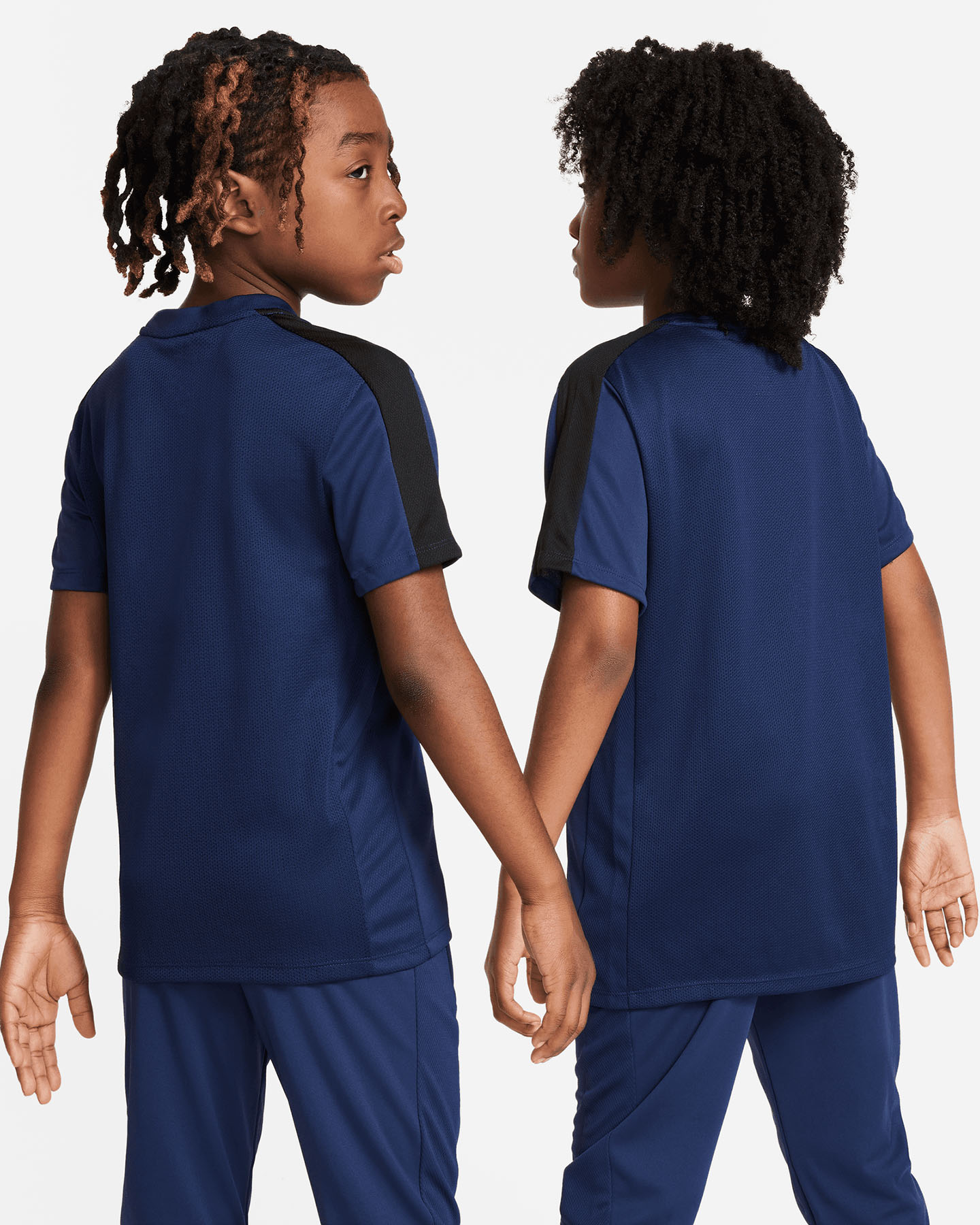 Maglia calcio NIKE ACADEMY 23 JR - Blu Navy - 4 | Cisalfa Sport