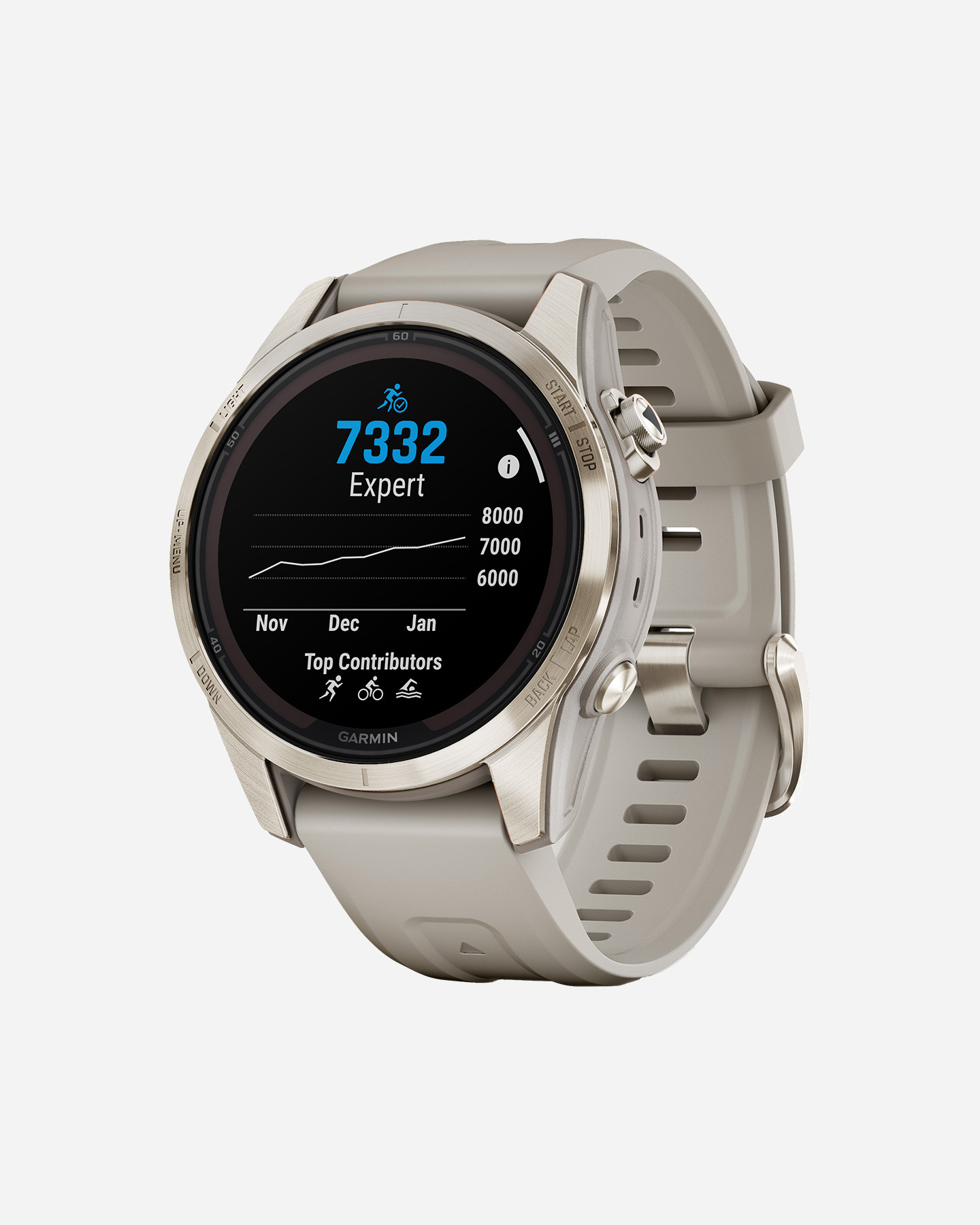 Orologio multifunzione GARMIN FENIX 7S PRO SAPH SOLAR  - Oro - 2 | Cisalfa Sport