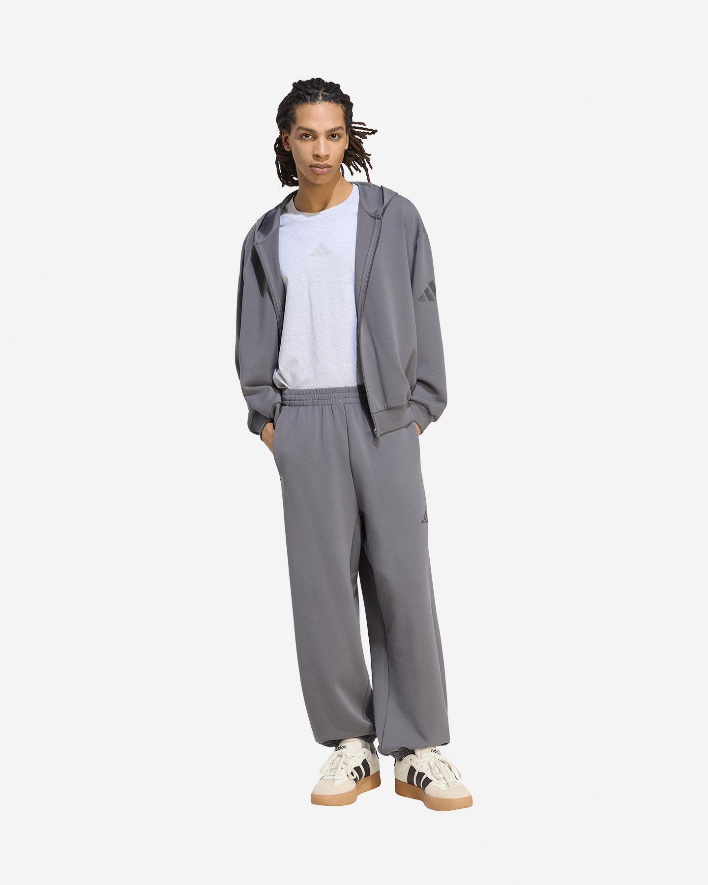 Felpa ADIDAS SOFT LUX M - Antracite - 2 | Cisalfa Sport
