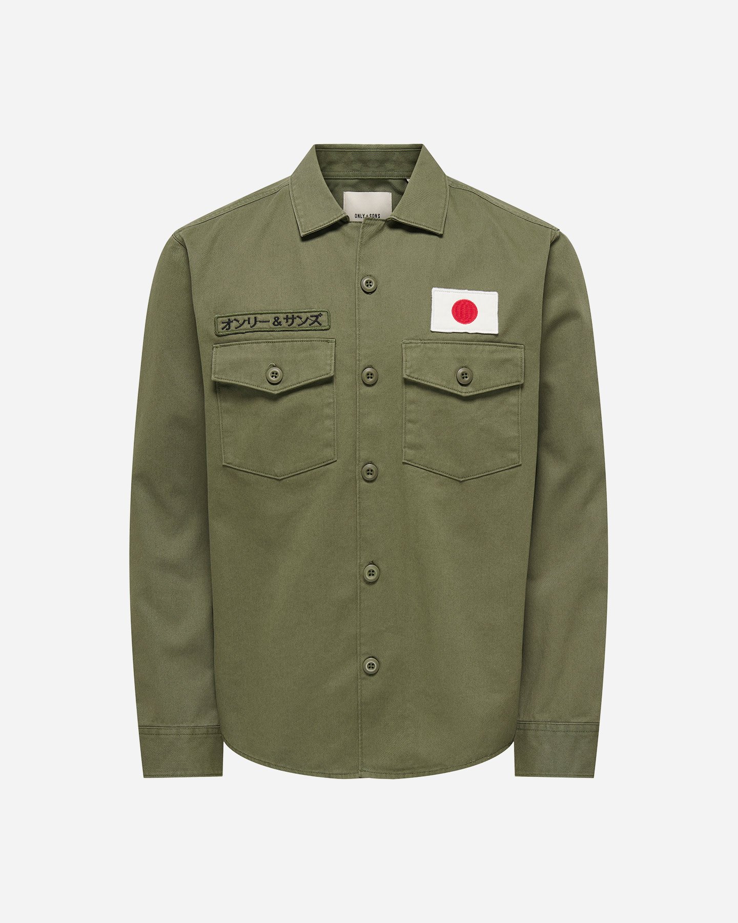 Camicia ONLY & SONS ALBERTO M - Verde - 0 | Cisalfa Sport