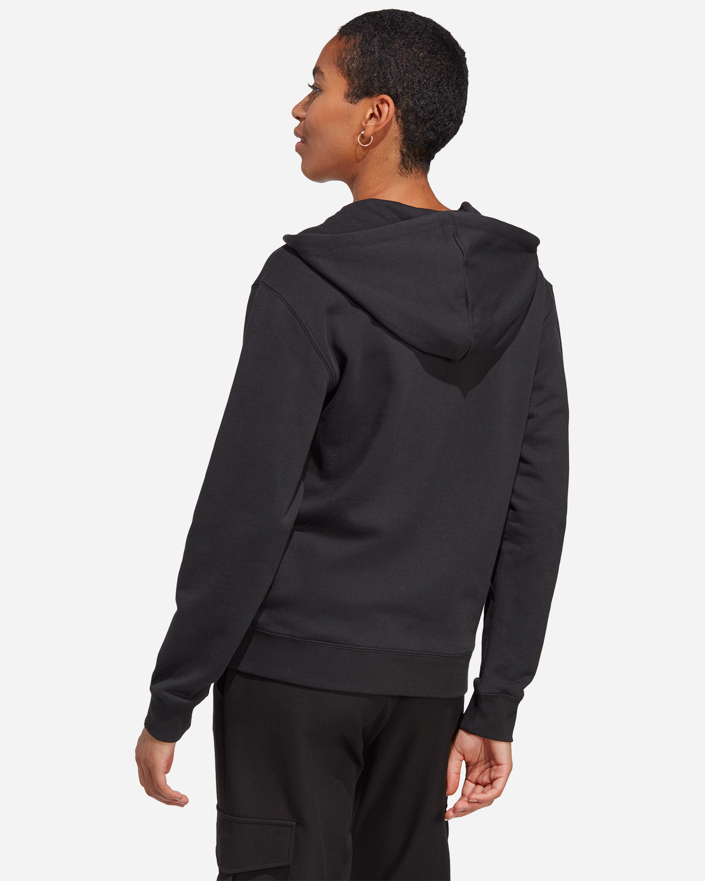 Felpa ADIDAS LOGO LINEAR W - Nero - 2 | Cisalfa Sport