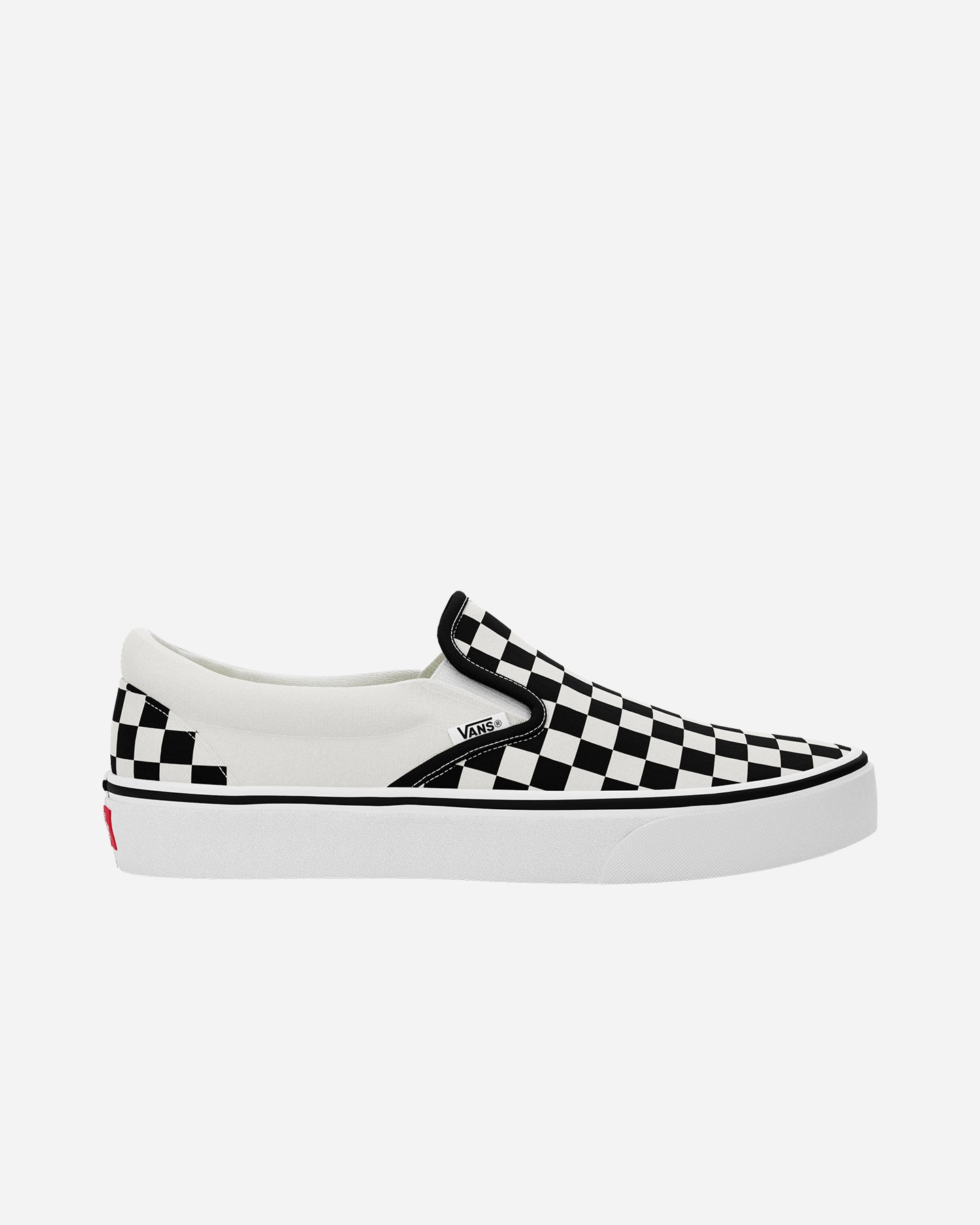 Scarpe sneakers VANS SLIP ON CHECKERBOARD M - Nero - 0 | Cisalfa Sport