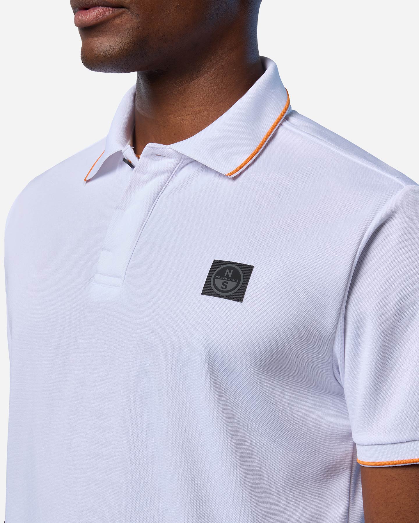 Polo NORTH SAILS PIQUET COOLMAX M - Bianco - 4 | Cisalfa Sport