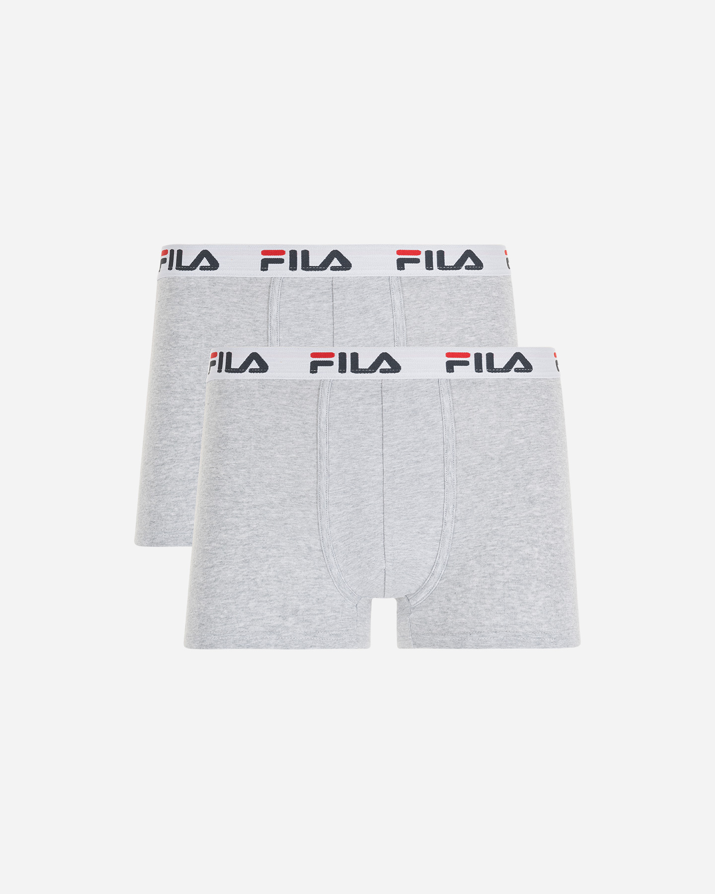 Boxer intimo FILA 2PACK BOXER COLOR M - Grigio - 0 | Cisalfa Sport
