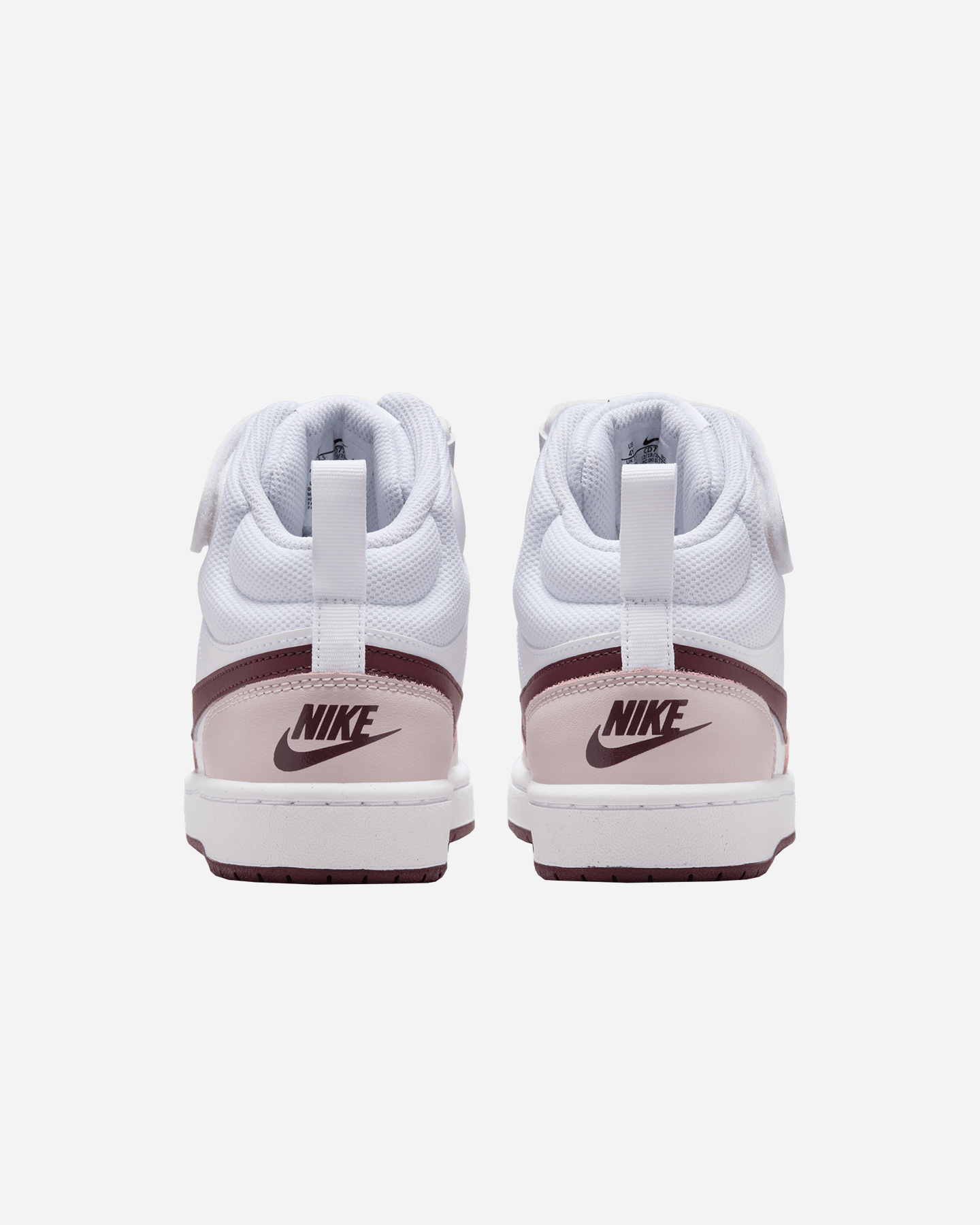 Scarpe sneakers NIKE COURT BOROUGH MID 2 GS JR - Bianco - 3 | Cisalfa Sport