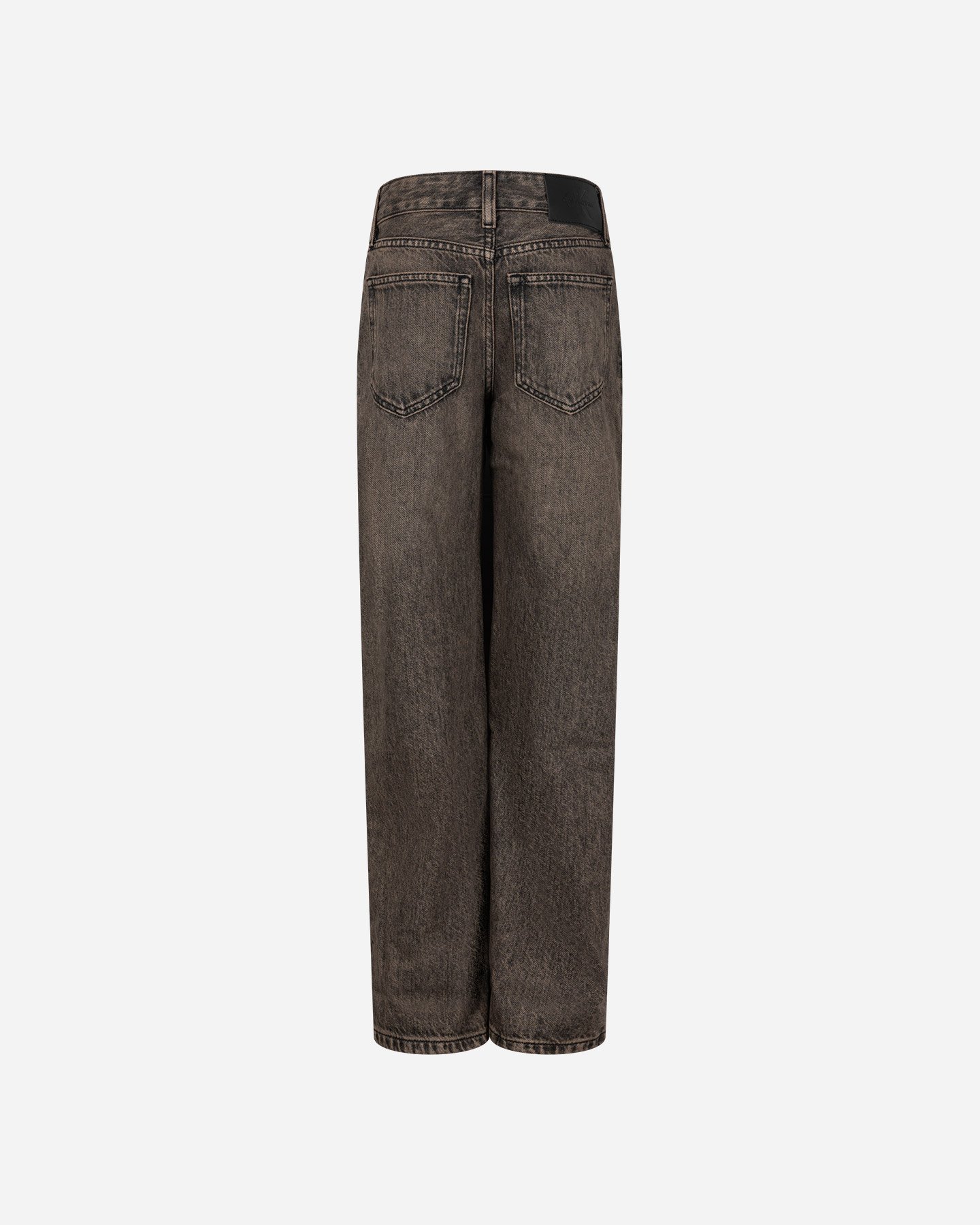 Jeans CALVIN KLEIN JEANS TURN UP SKATER JR - Nero - 1 | Cisalfa Sport
