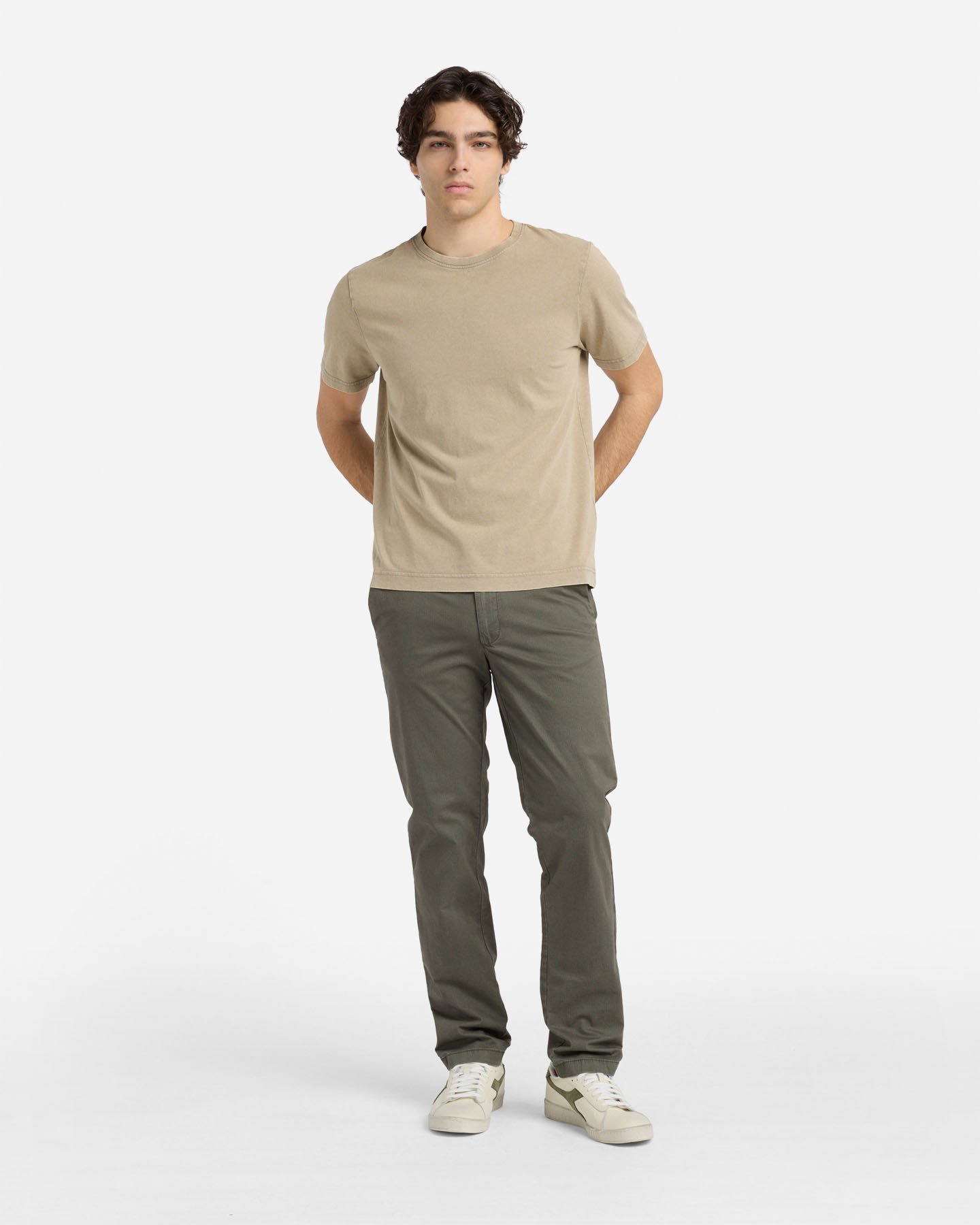 T-shirt DACK'S ESSENTIAL M - Beige - 4 | Cisalfa Sport