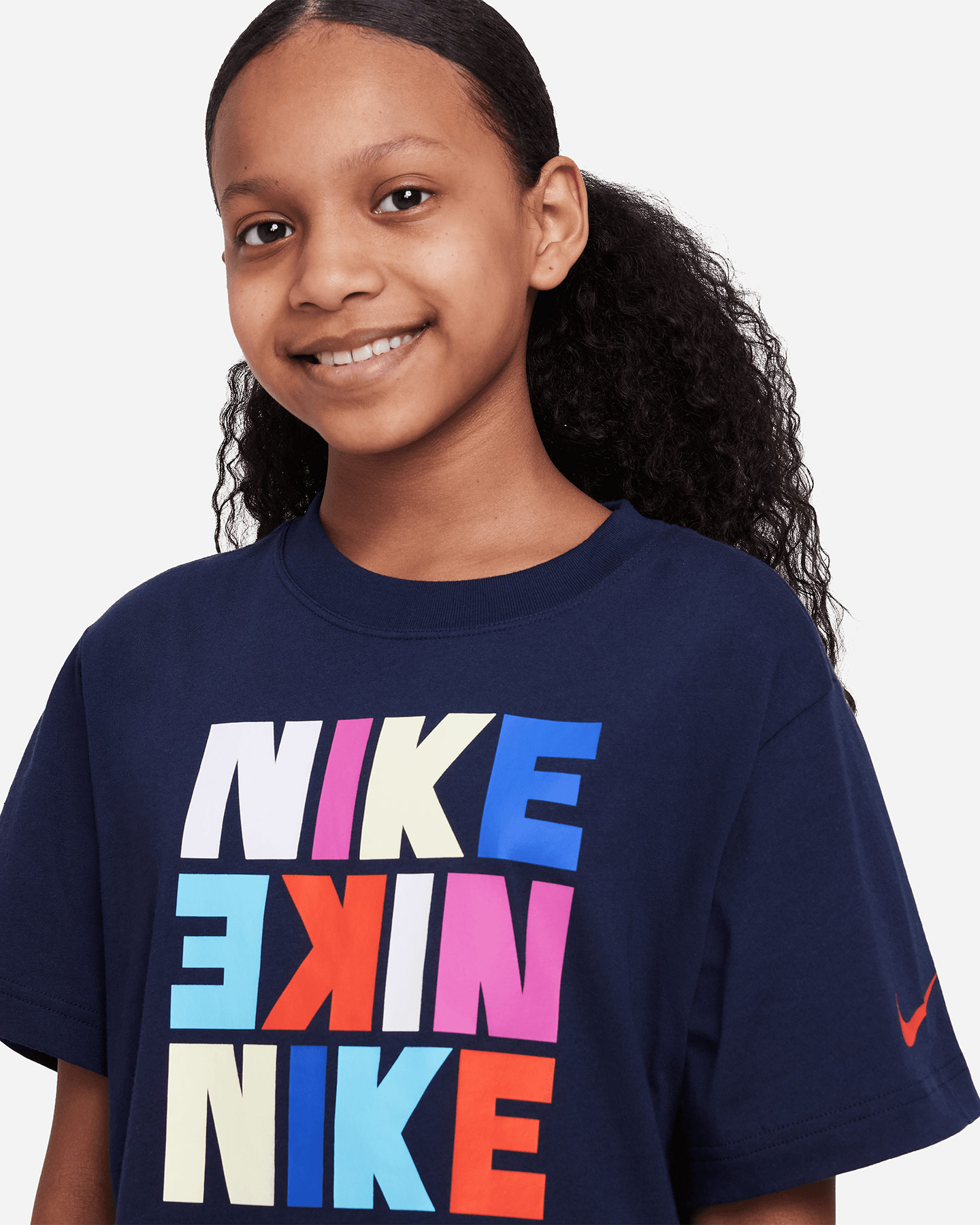 T-shirt NIKE LETTERING JR - 6 | Cisalfa Sport