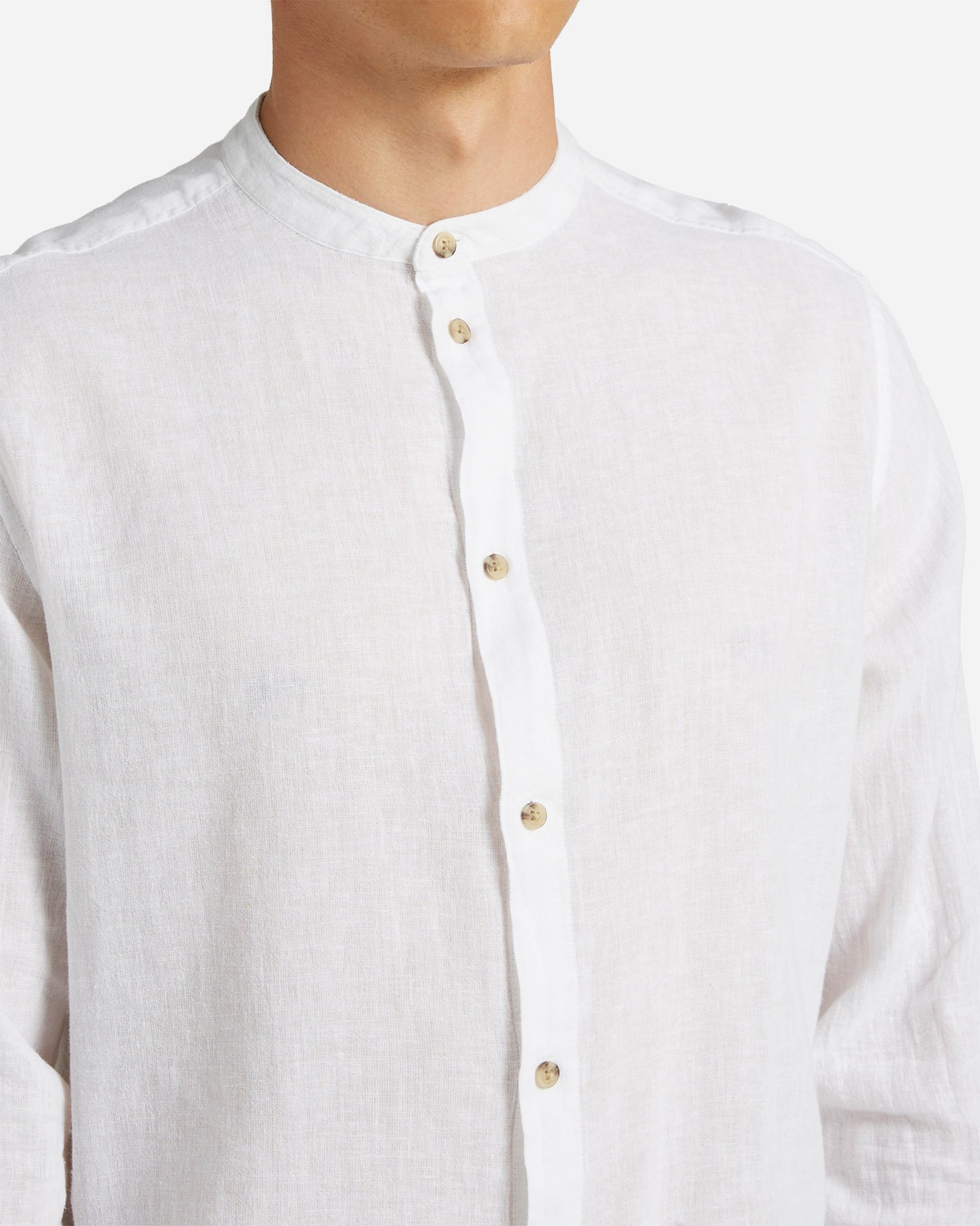 Camicia DACK'S LINEN COLLECTION M - Bianco - 4 | Cisalfa Sport