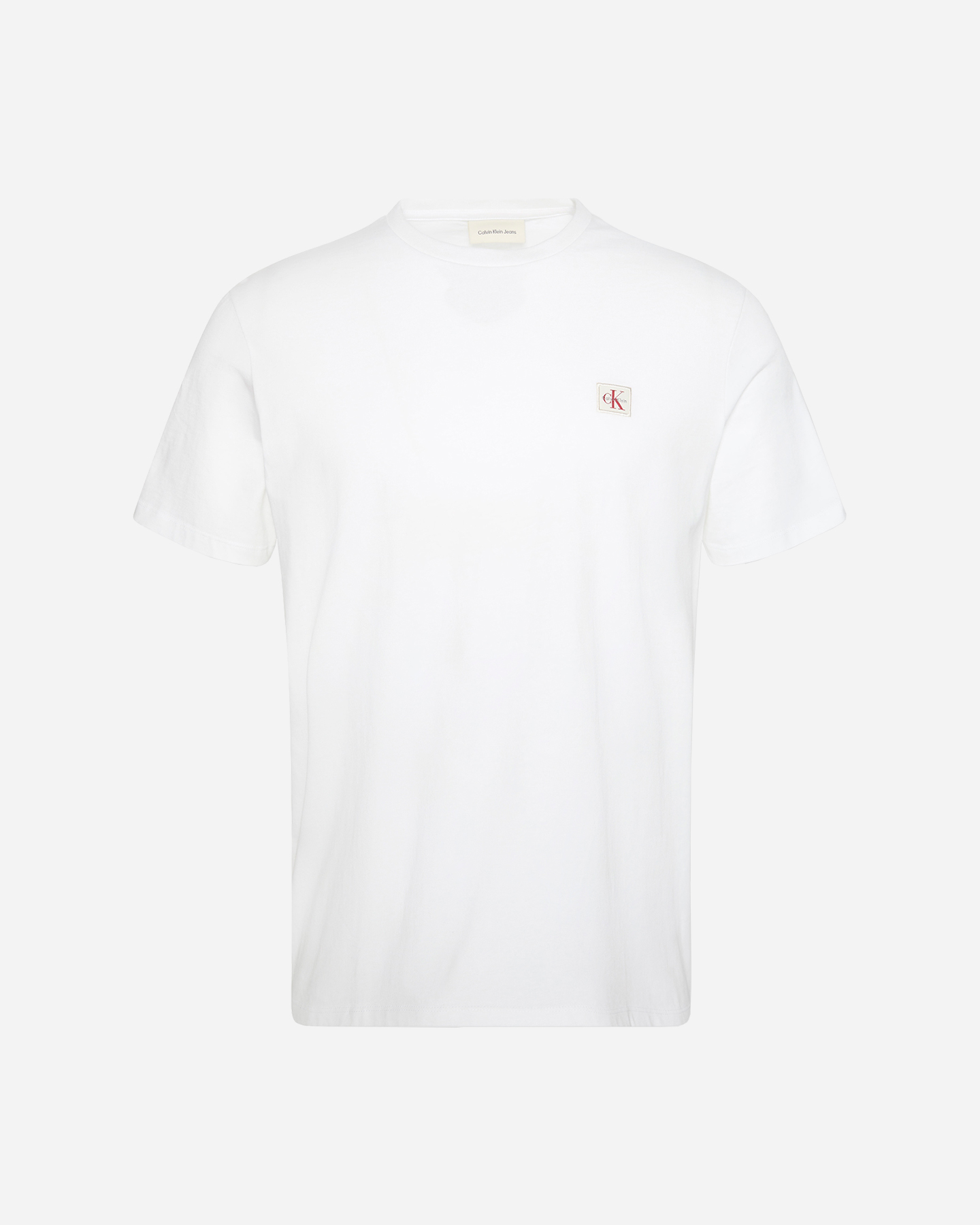 T-shirt CALVIN KLEIN JEANS BADGE M - Bianco - 0 | Cisalfa Sport