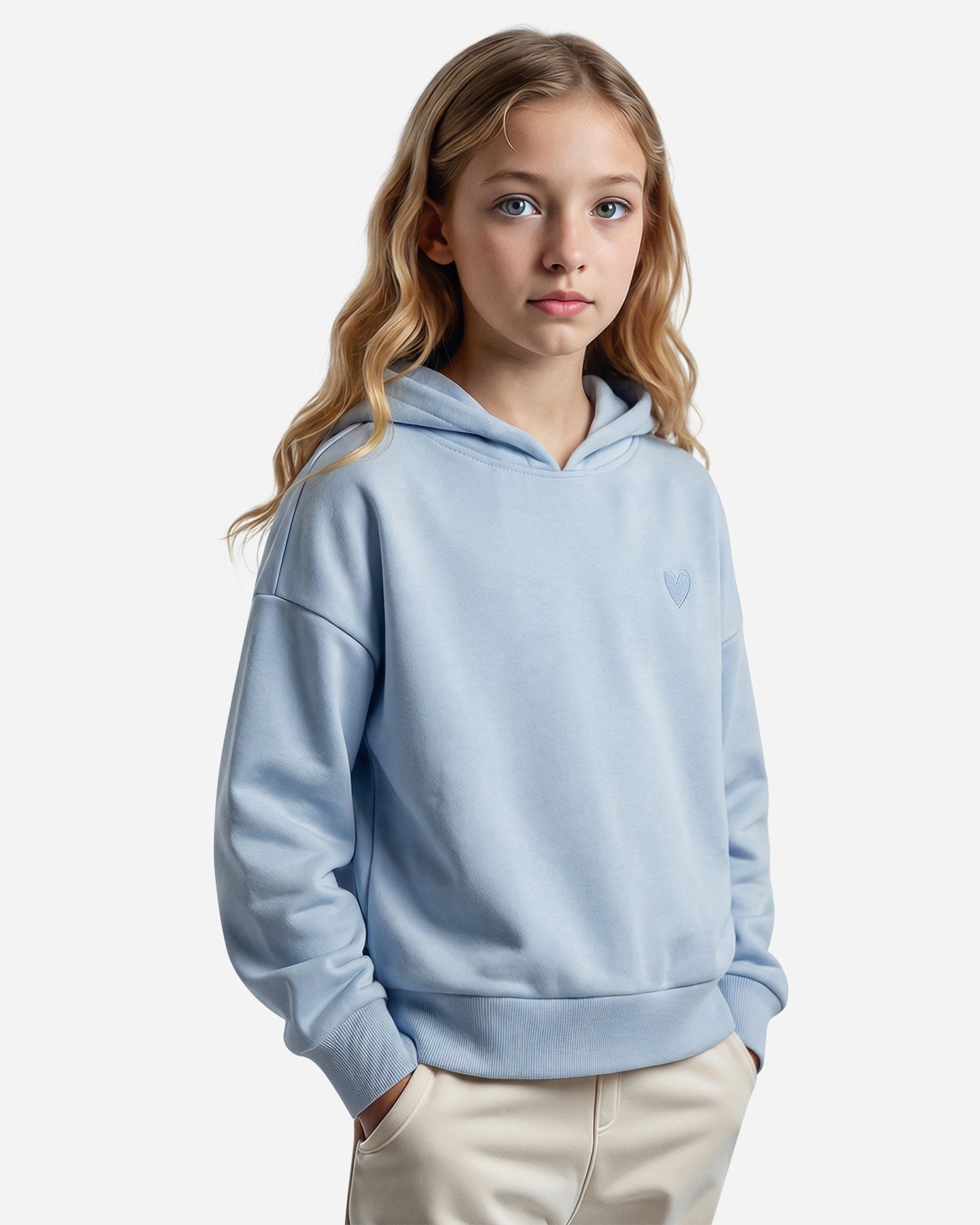 Felpa MIA M BASIC ATHLETIC JR - Azzurro - 2 | Cisalfa Sport