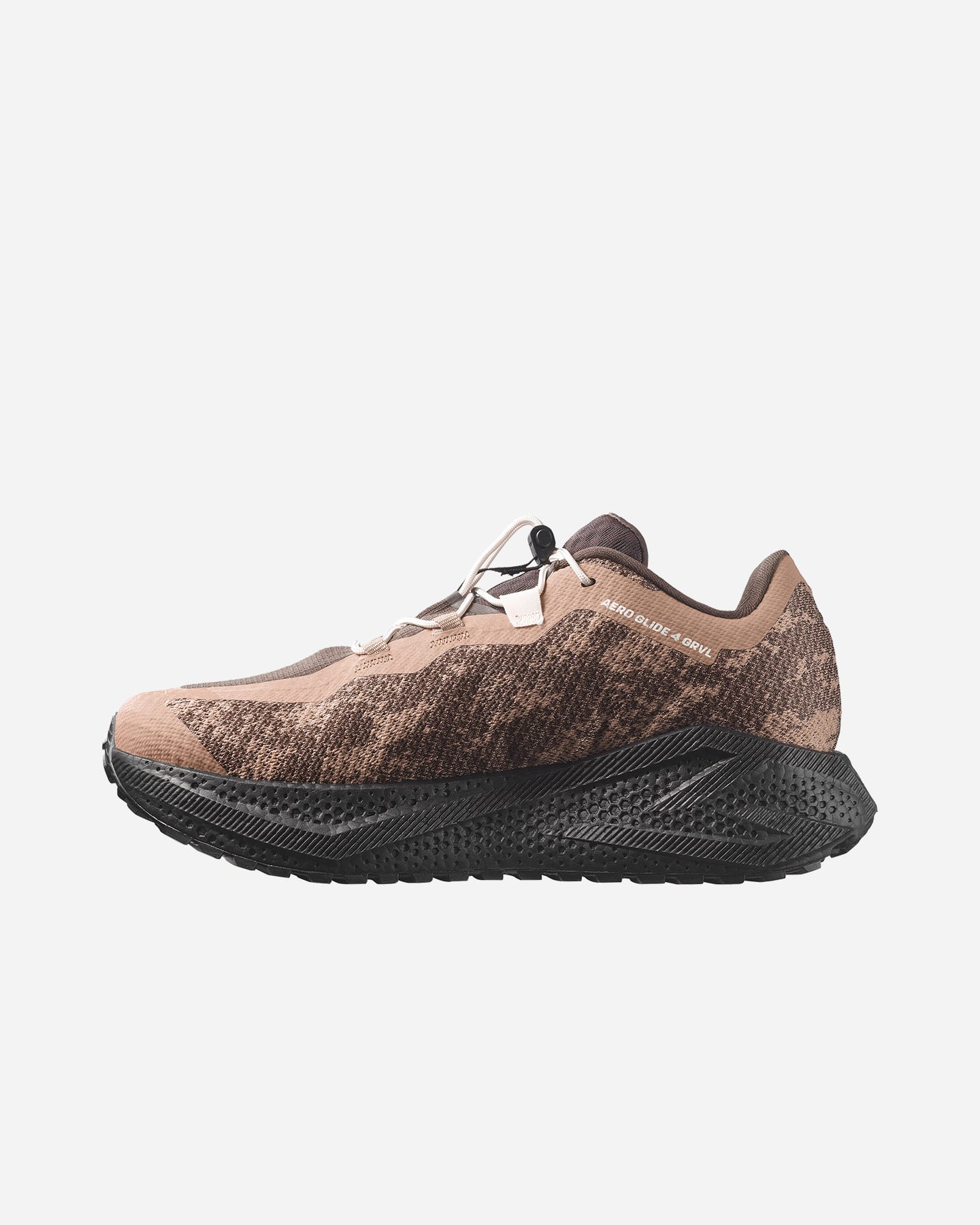 Scarpe trail SALOMON AERO GLIDE 4 GRAVEL M - Beige - 3 | Cisalfa Sport