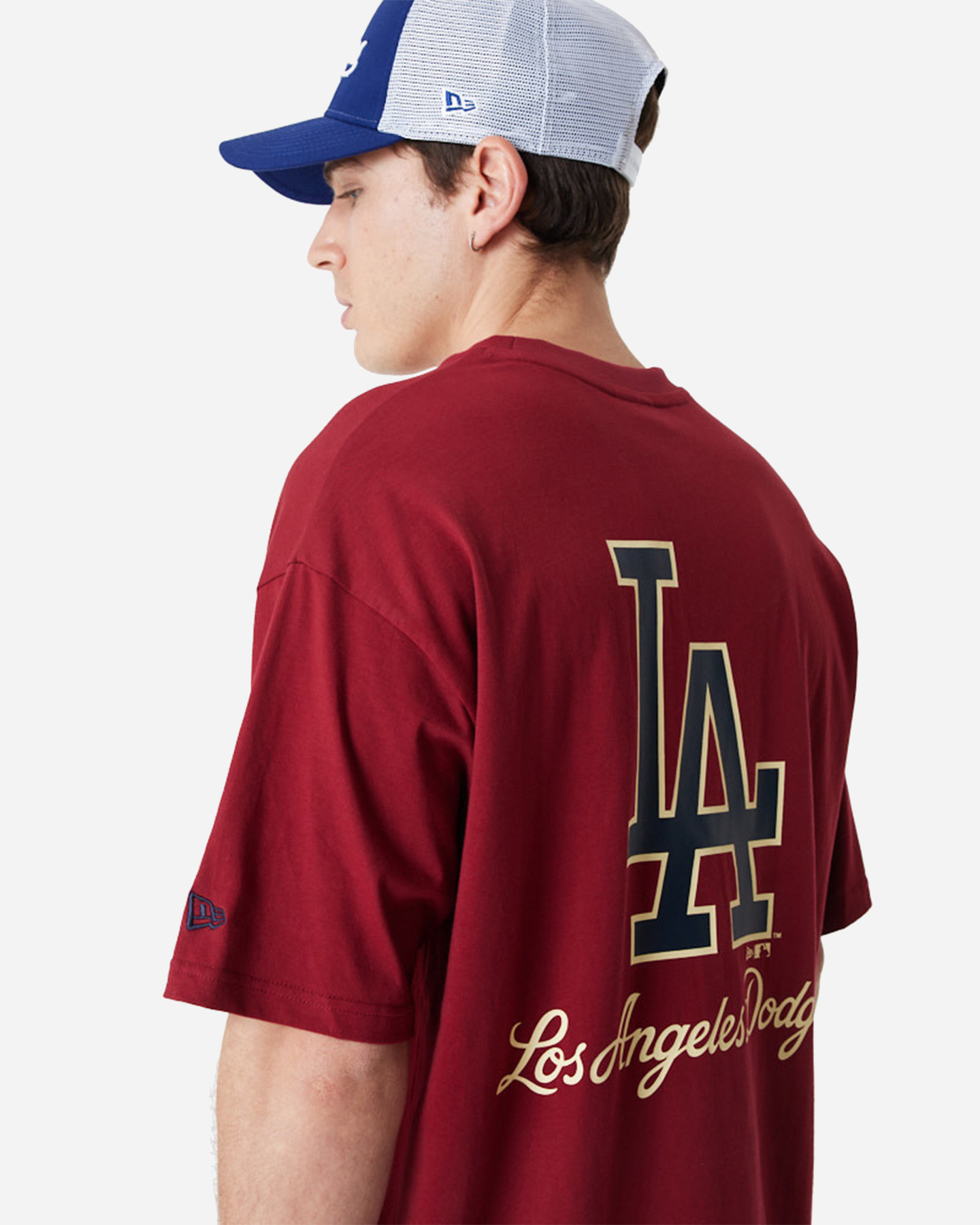 T-shirt NEW ERA MLB LARGE LOGO LOS ANGELES DODGERS M - Rosso - 2 | Cisalfa Sport