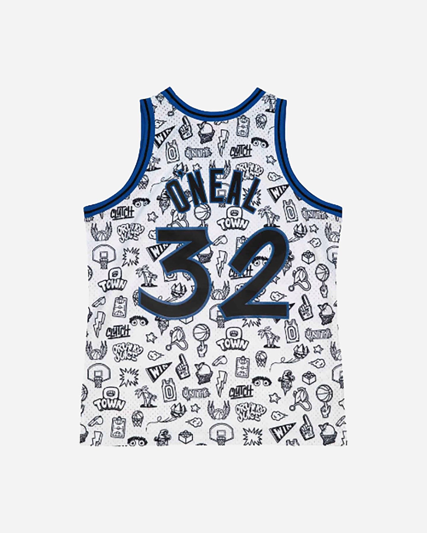 Abbigliamento basket MITCHELL&NESS NBA SWINGMAN ORLANDO MAGIC SHAQ 94 B M - Bianco - 1 | Cisalfa Sport