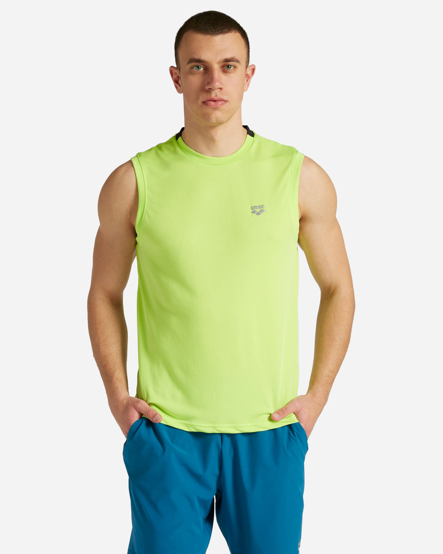 Canotta training ARENA BASIC LINE M - Verde - 0 | Cisalfa Sport