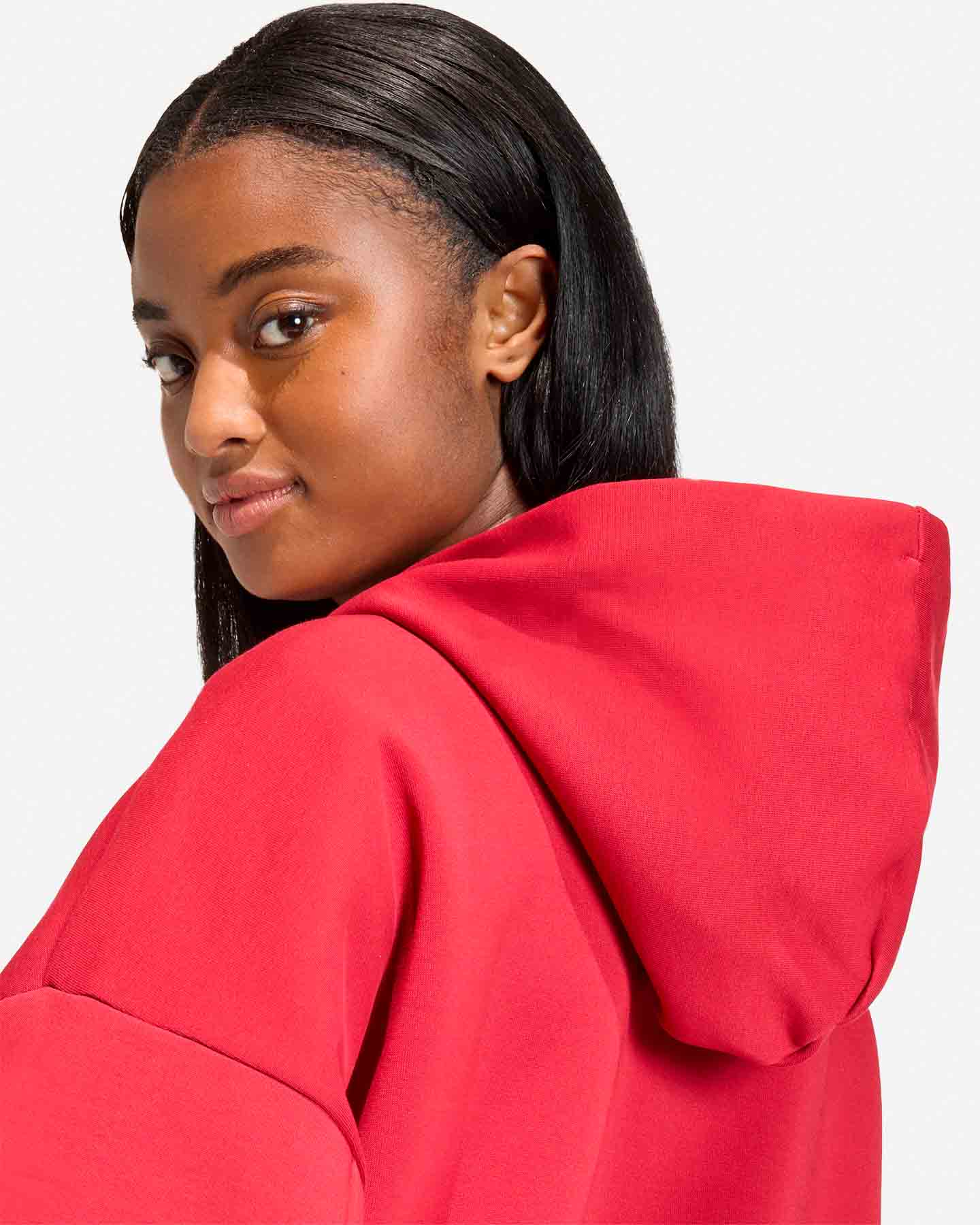 Felpa ADIDAS FUTURE ICONCS W - Rosso - 5 | Cisalfa Sport