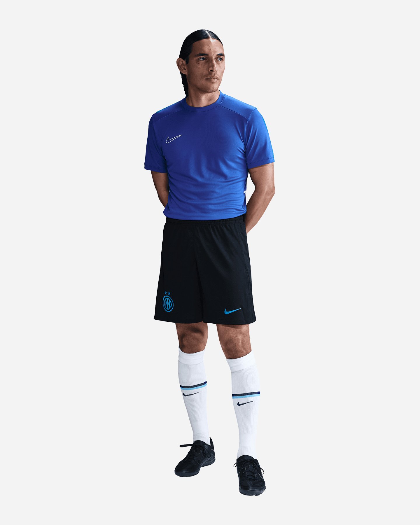 Pantaloncini calcio ufficiali NIKE INTER HOME 25-26 STADIUM M - Color mix - 3 | Cisalfa Sport