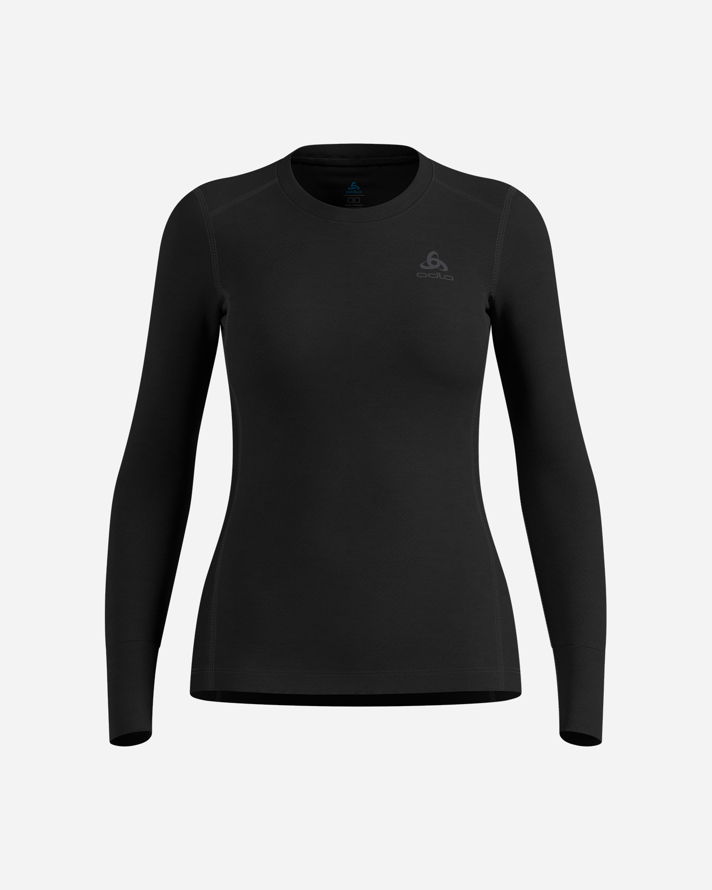 Odlo Merino 200 W - Maglia Intimo Tecnico - Donna - Nero