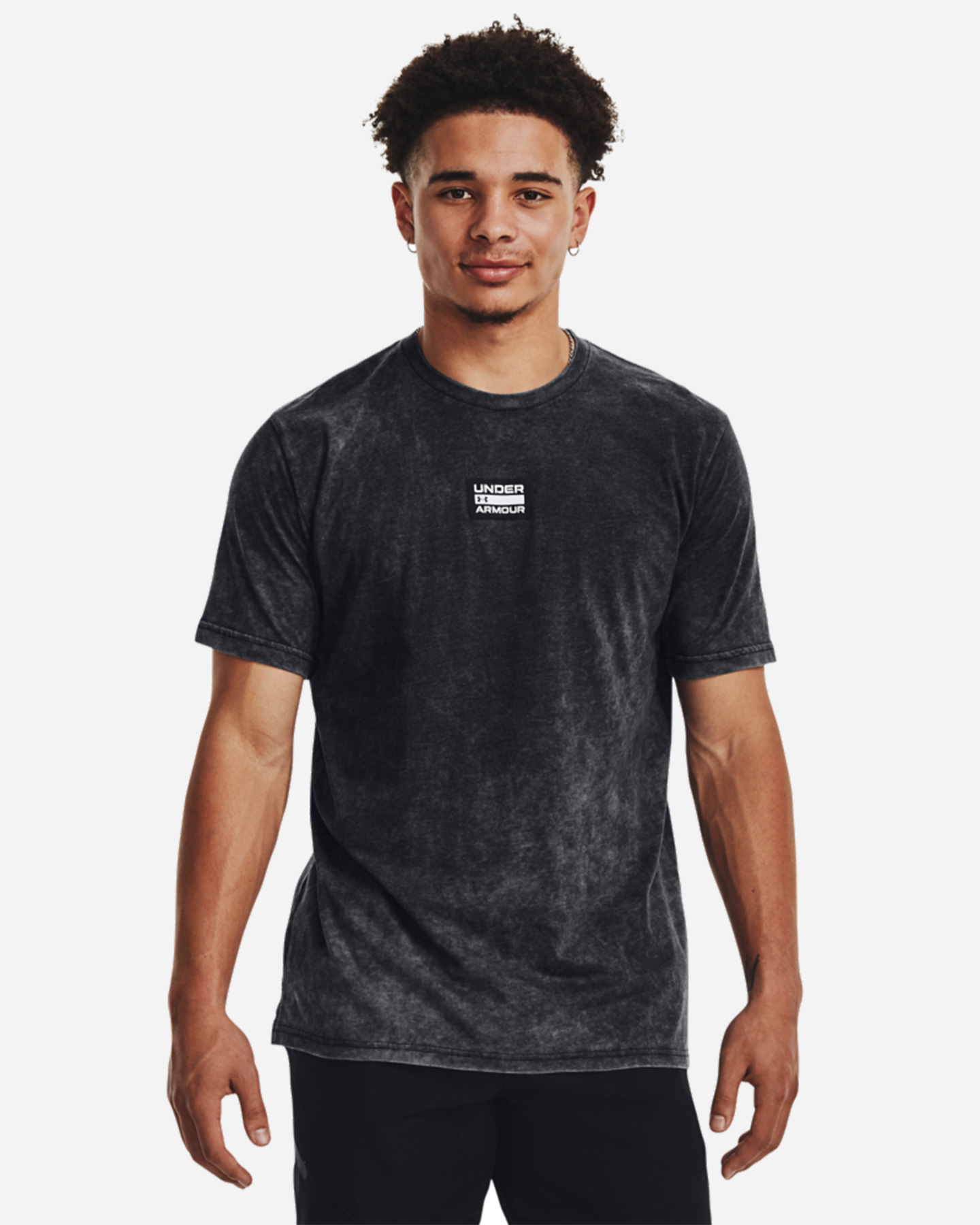 T-shirt UNDER ARMOUR LOGO ELEVET CORE WASH M - 0 | Cisalfa Sport