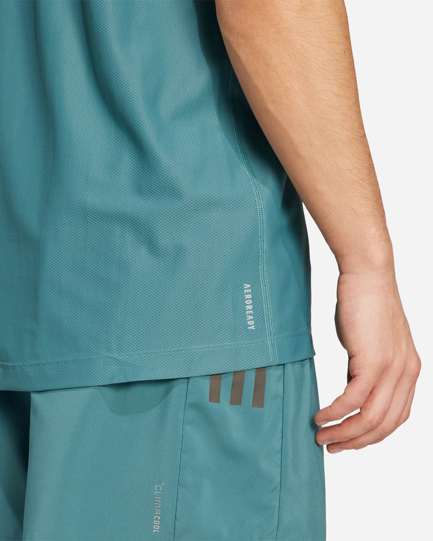 T-shirt running ADIDAS OTR B M - Verde - 4 | Cisalfa Sport