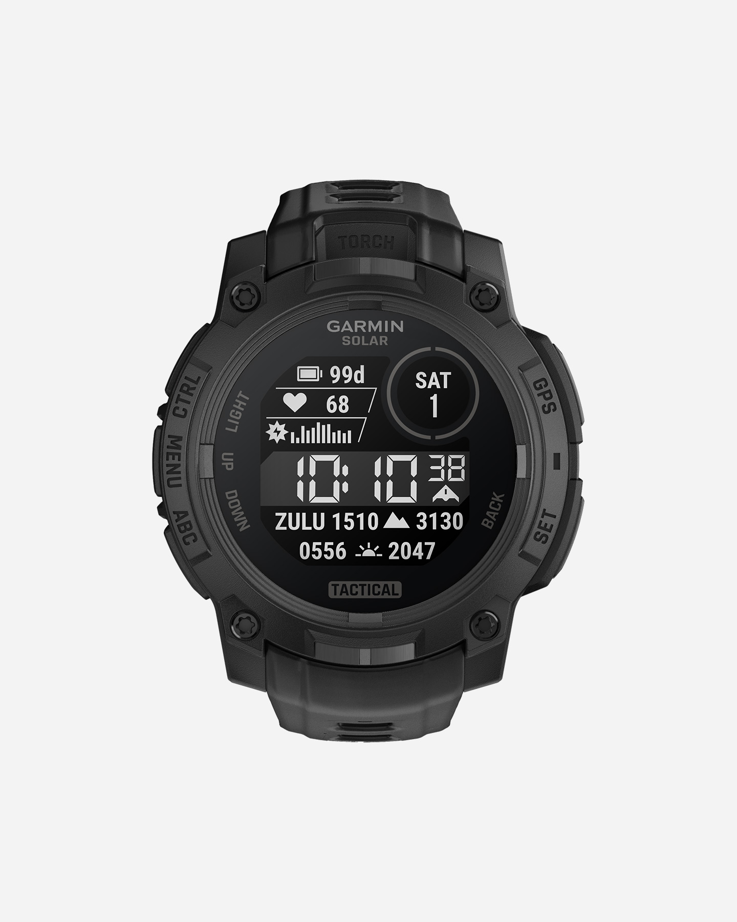 Orologio multifunzione GARMIN INSTINCT 3 TACTICAL SOLAR 45 MM  - Nero - 0 | Cisalfa Sport