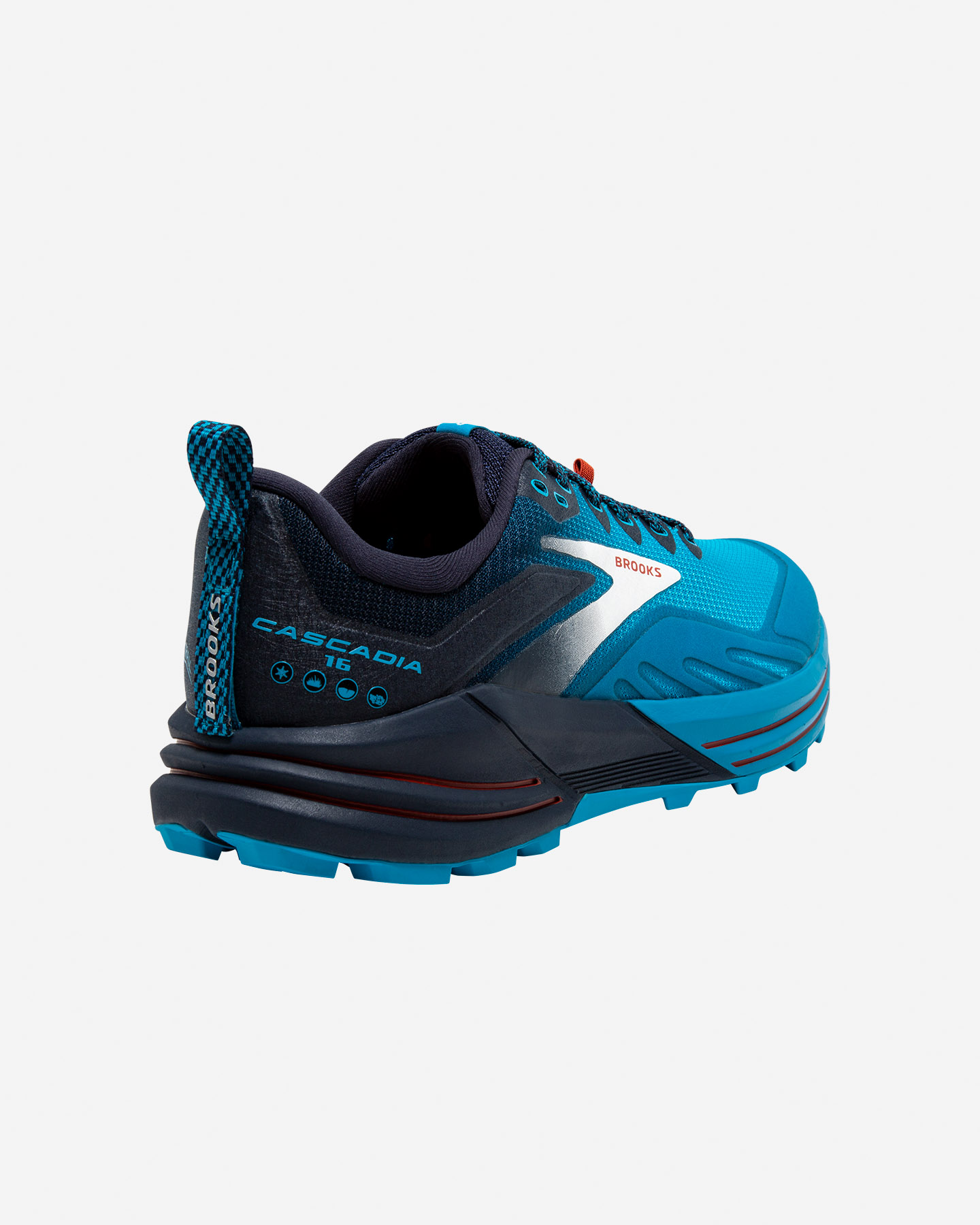 Scarpe trail BROOKS CASCADIA 16 M - Blu - 2 | Cisalfa Sport