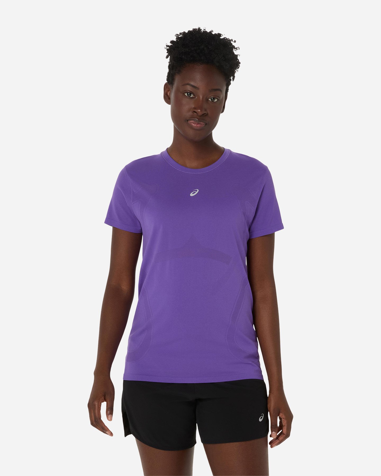 T-shirt running ASICS ROAD SEAMLESS W - Viola - 0 | Cisalfa Sport