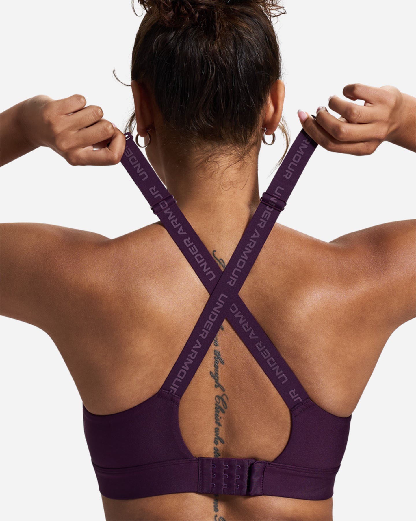 Bra training UNDER ARMOUR INFINITY 2.0 HIGH W - Viola - 4 | Cisalfa Sport