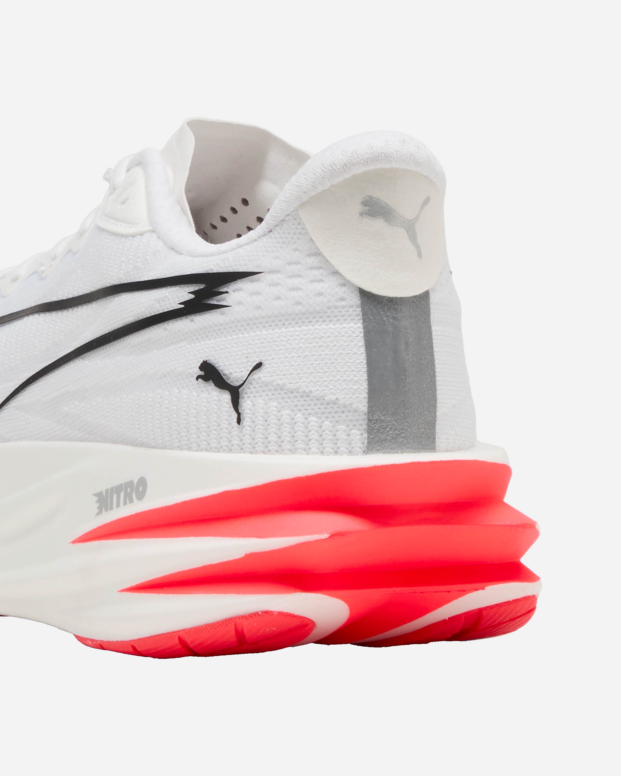 Scarpe running PUMA DEVIATE PURE NITRO M - Bianco - 5 | Cisalfa Sport